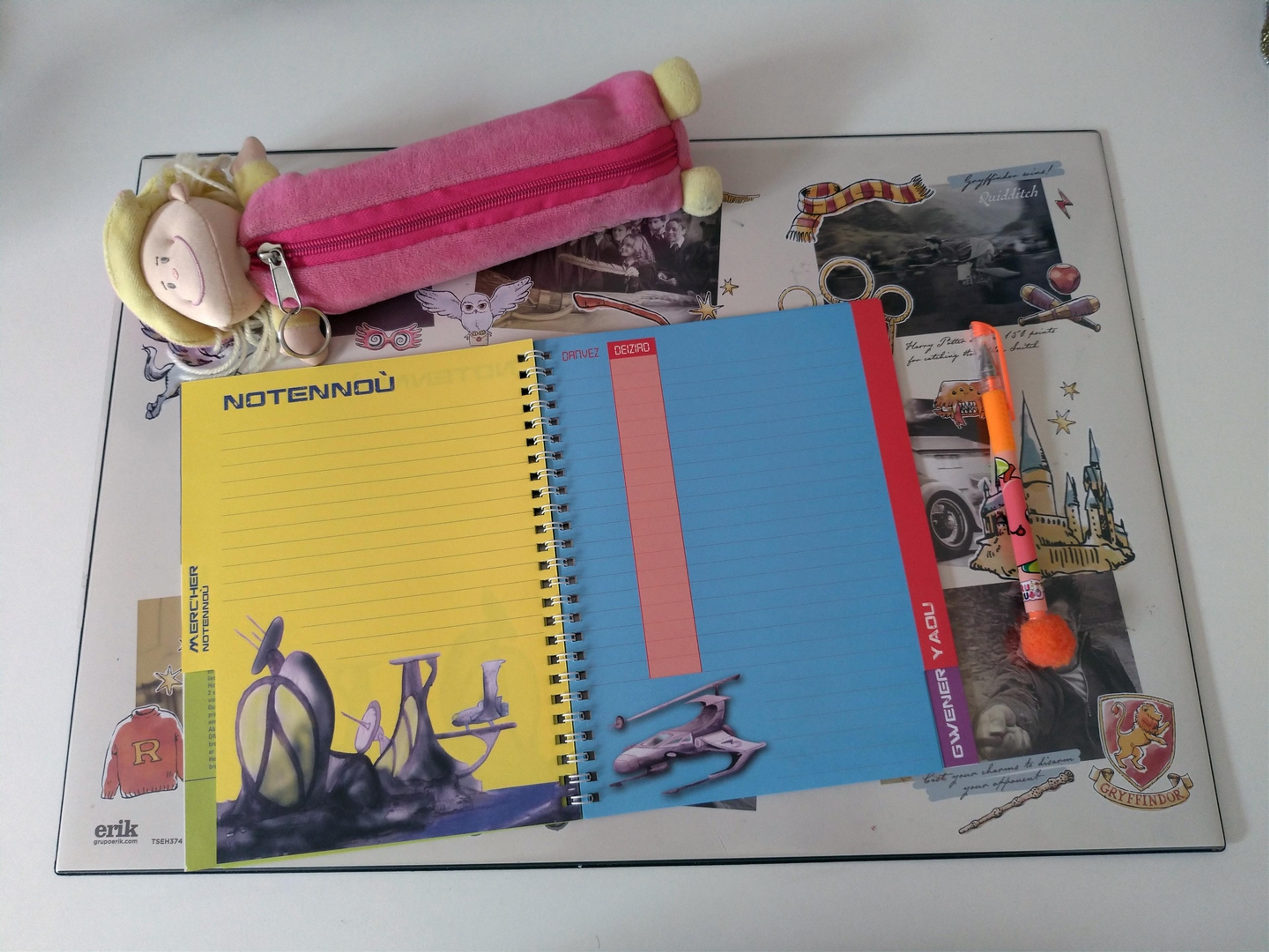 Cahier de texte de l'espace - 3