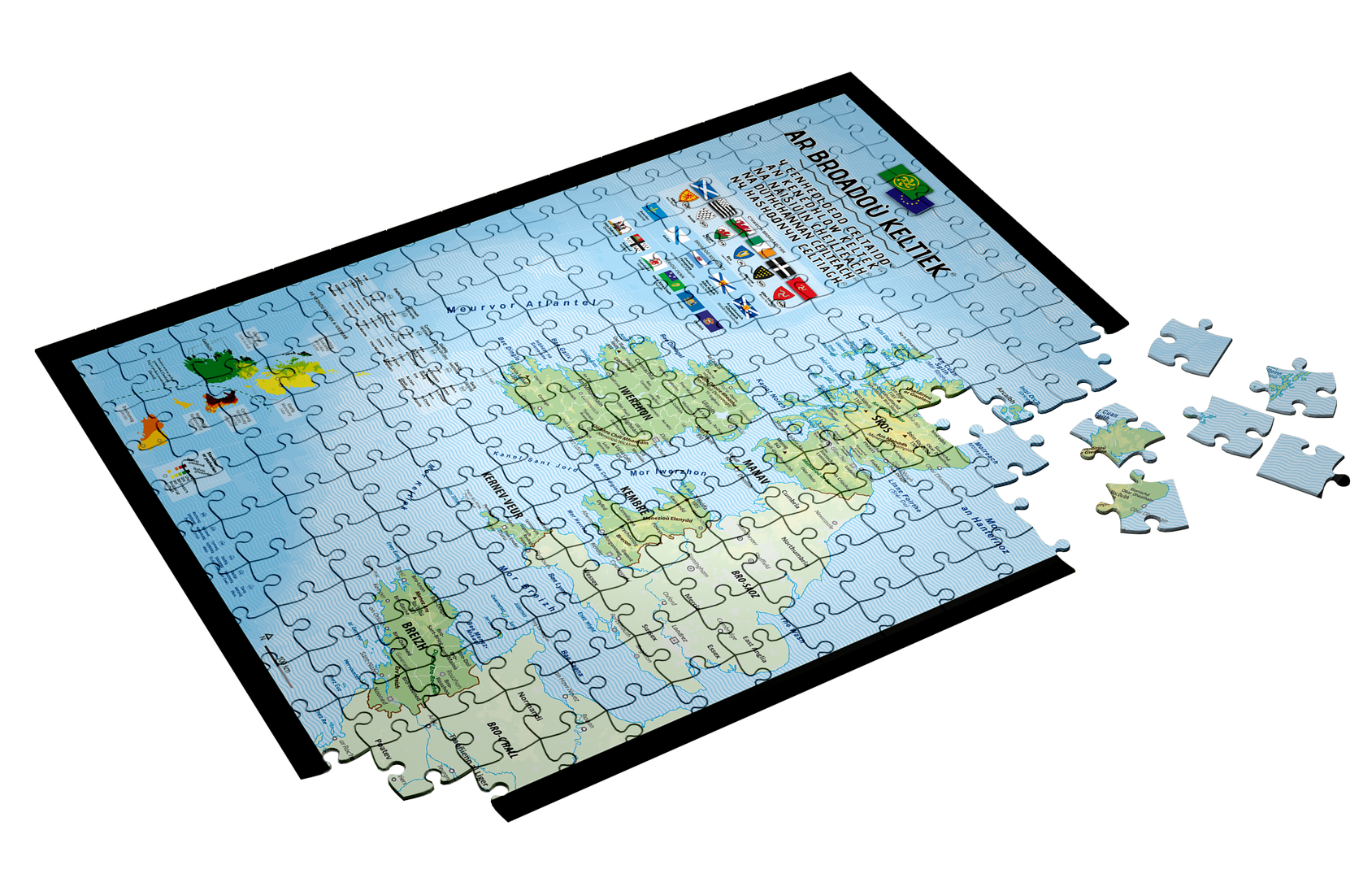 Puzzle Nations celtiques (500 pièces)