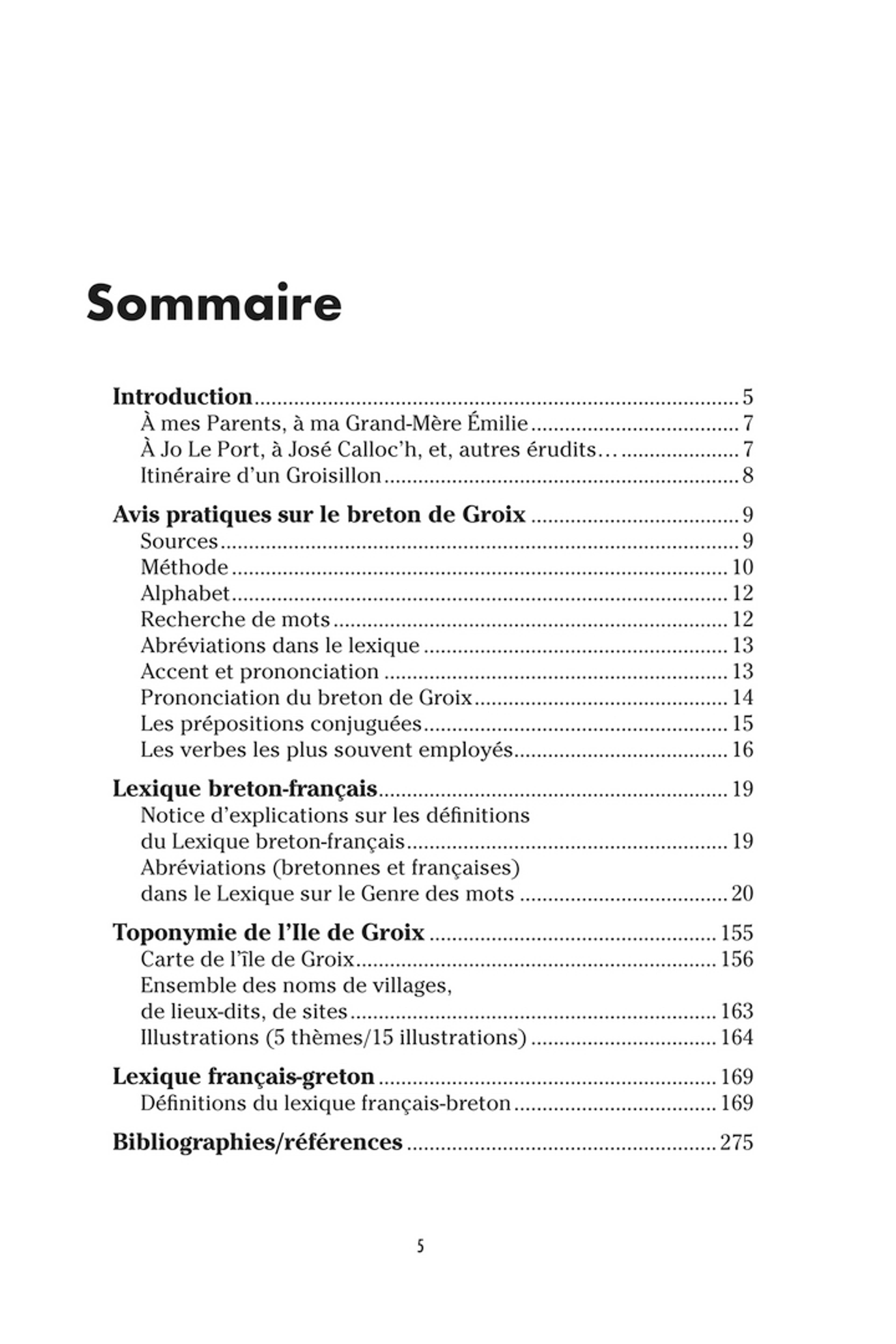 Petit dictionnaire du breton de Groix - 2