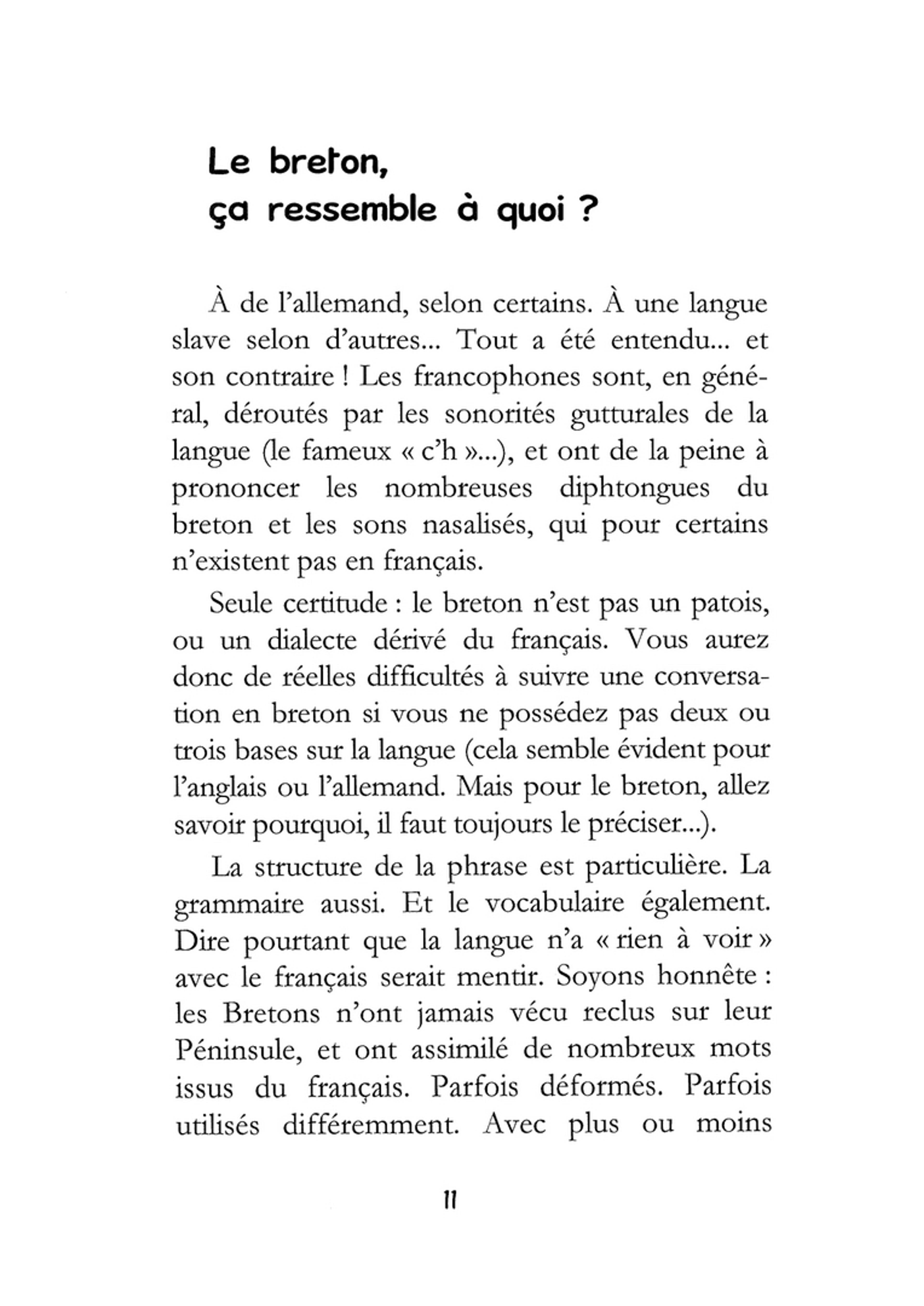 Ce que vous avez toujours  voulu savoir sur le breton ! - 6