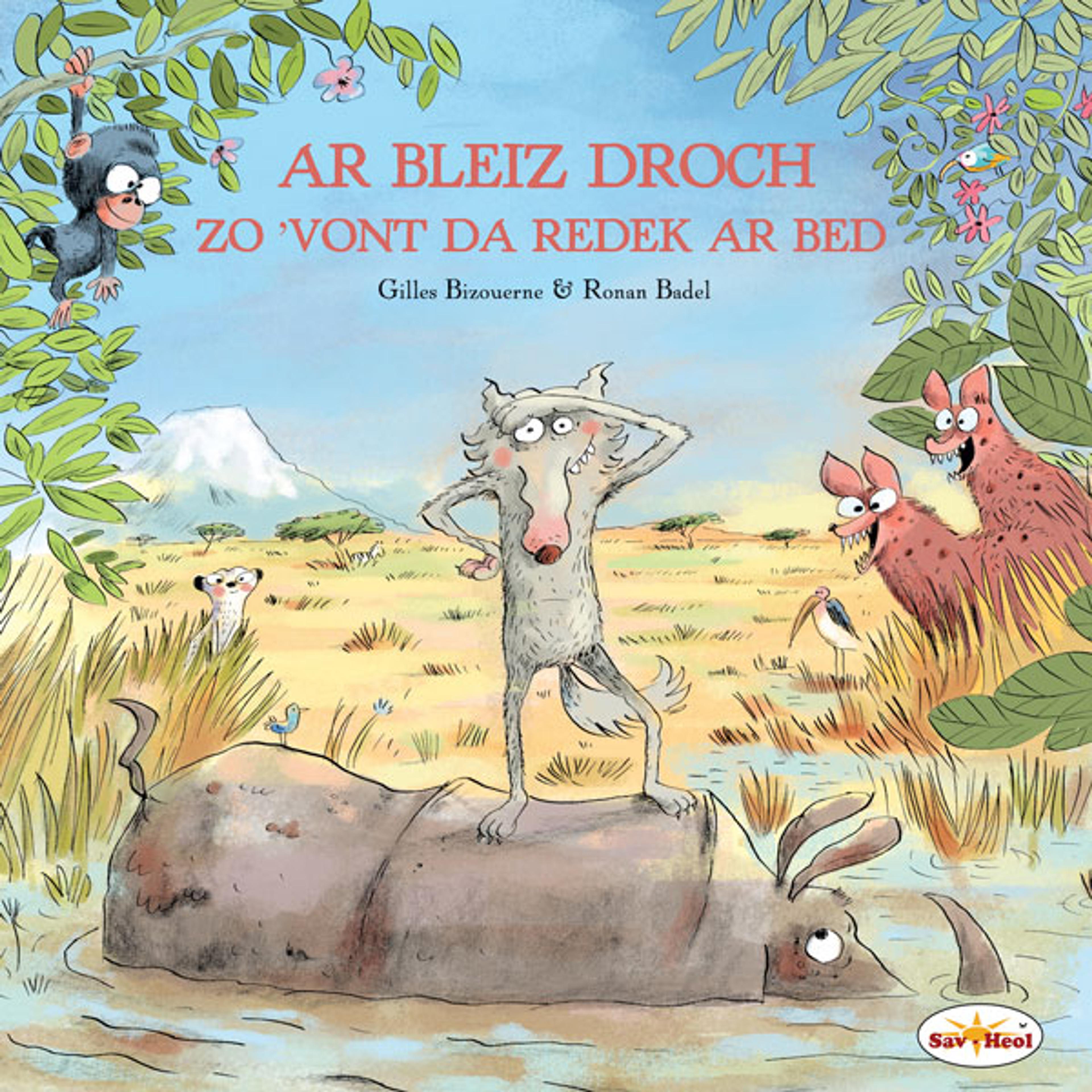 Loup gris part à l'aventure