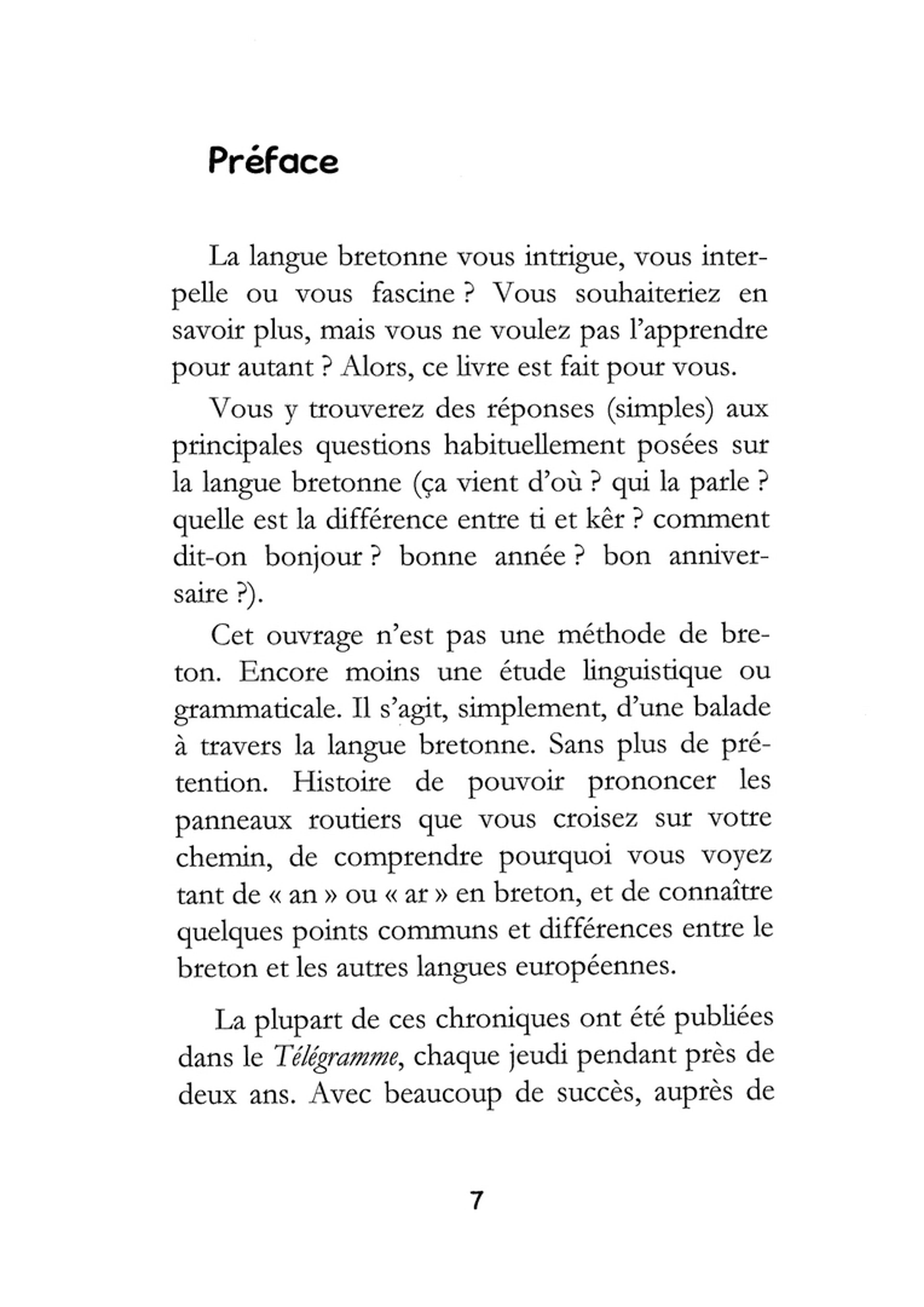 Ce que vous avez toujours  voulu savoir sur le breton ! - 2