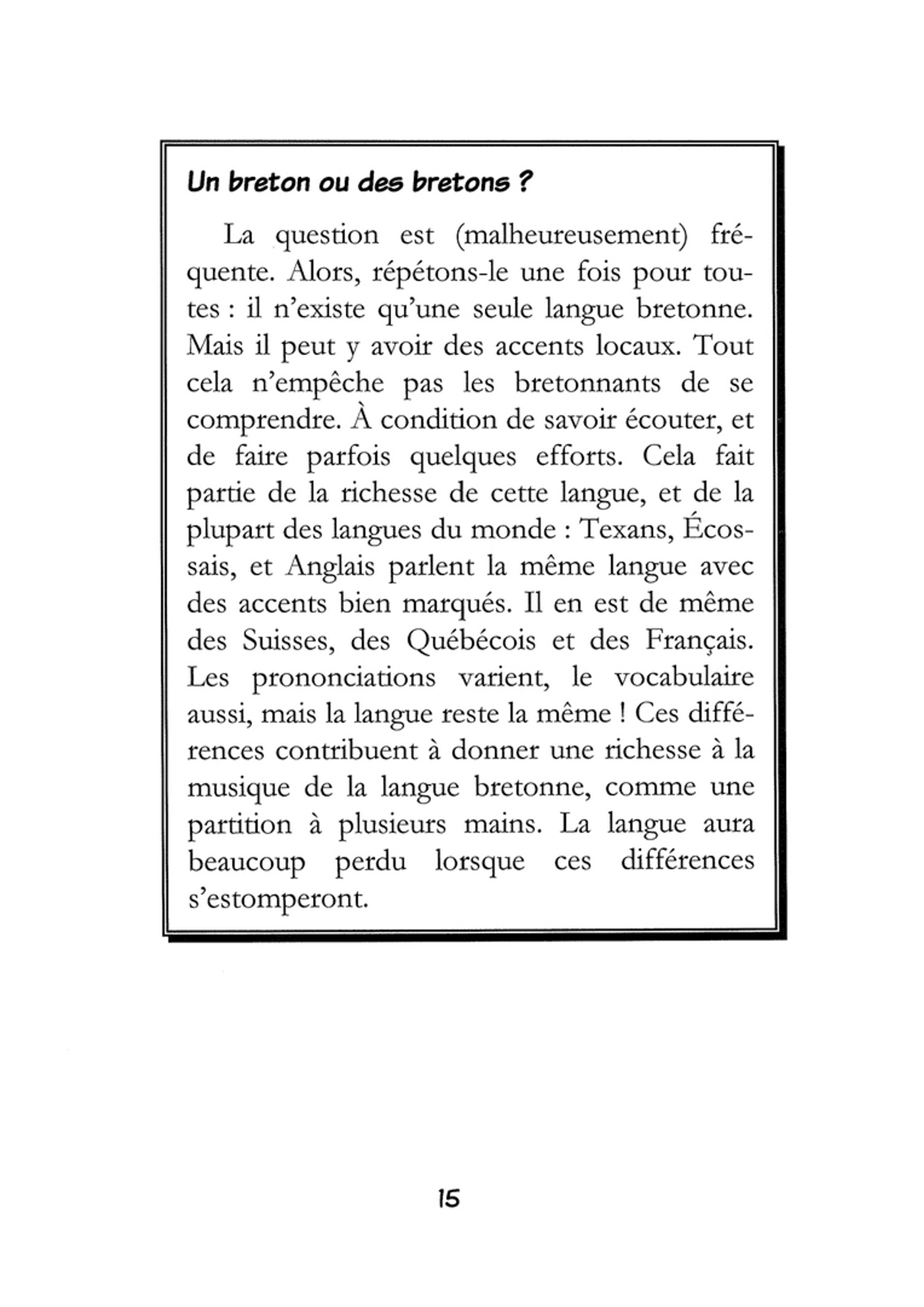 Ce que vous avez toujours  voulu savoir sur le breton ! - 10