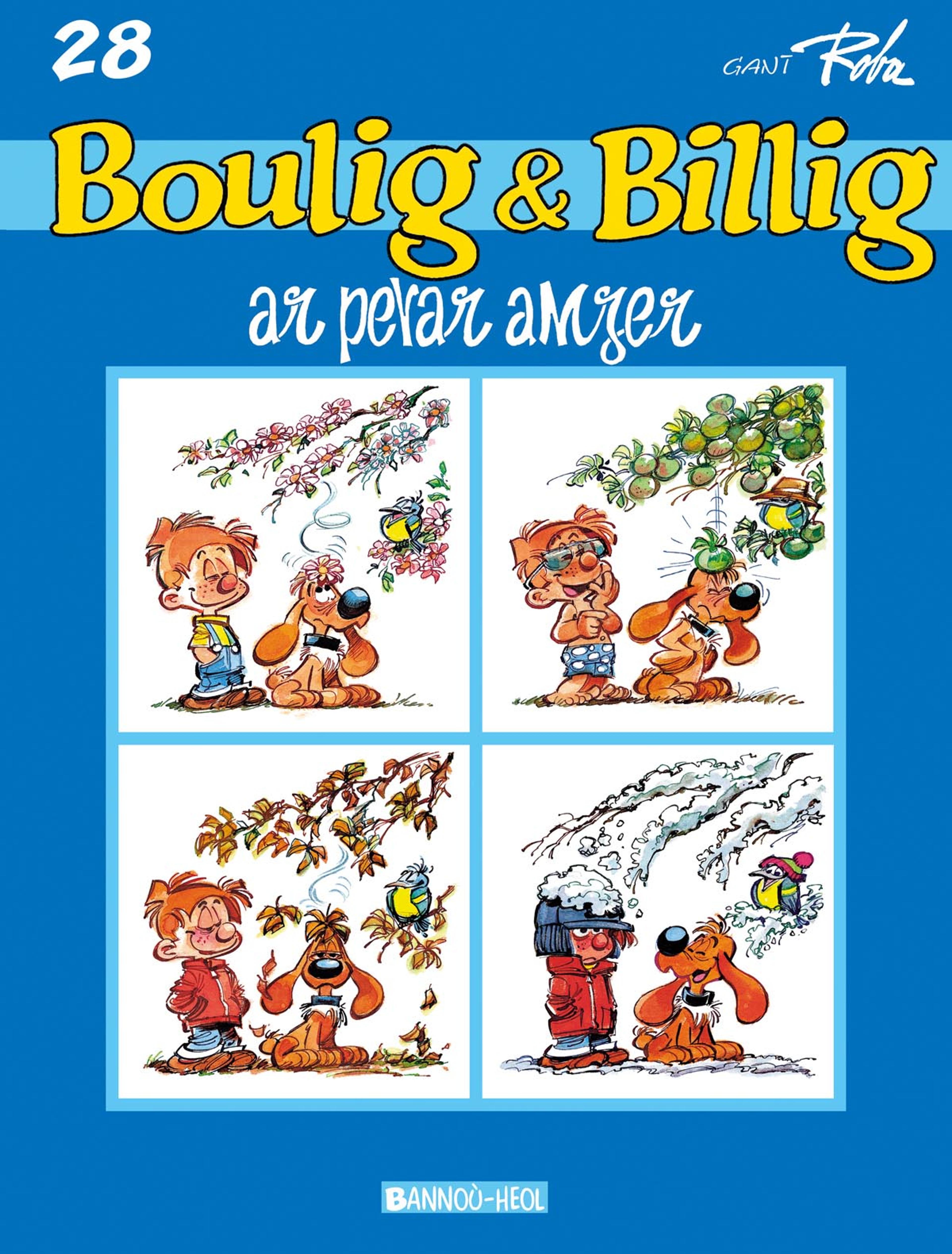 Boule & Bill - Les quatre saisons 