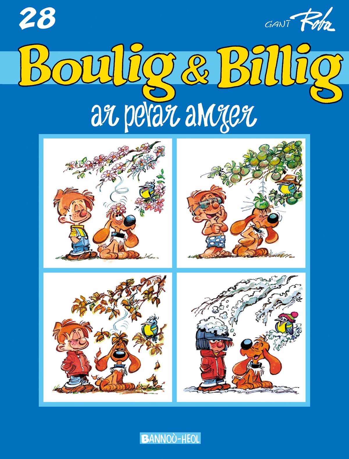 Boule & Bill - Les quatre saisons 