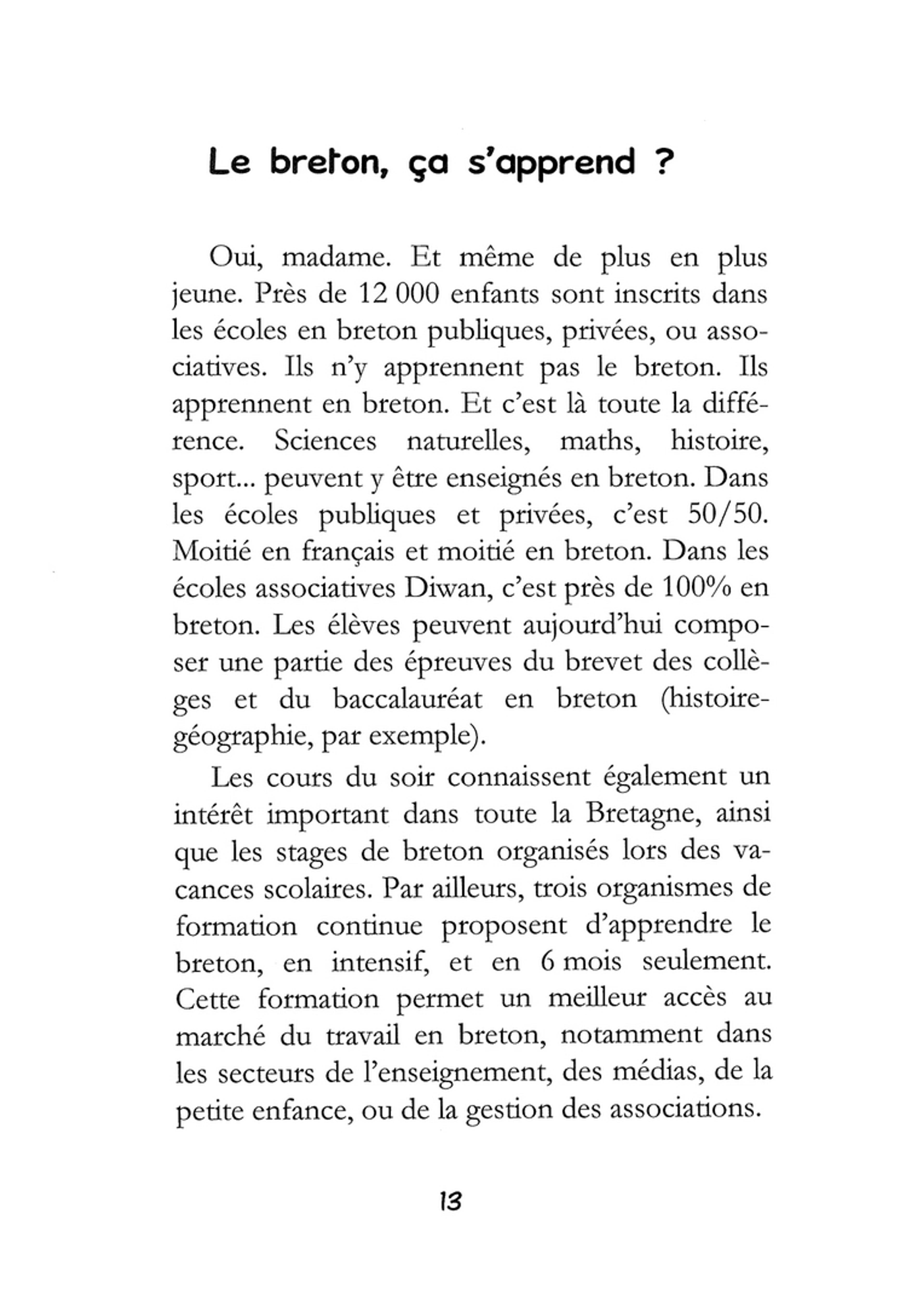 Ce que vous avez toujours  voulu savoir sur le breton ! - 8