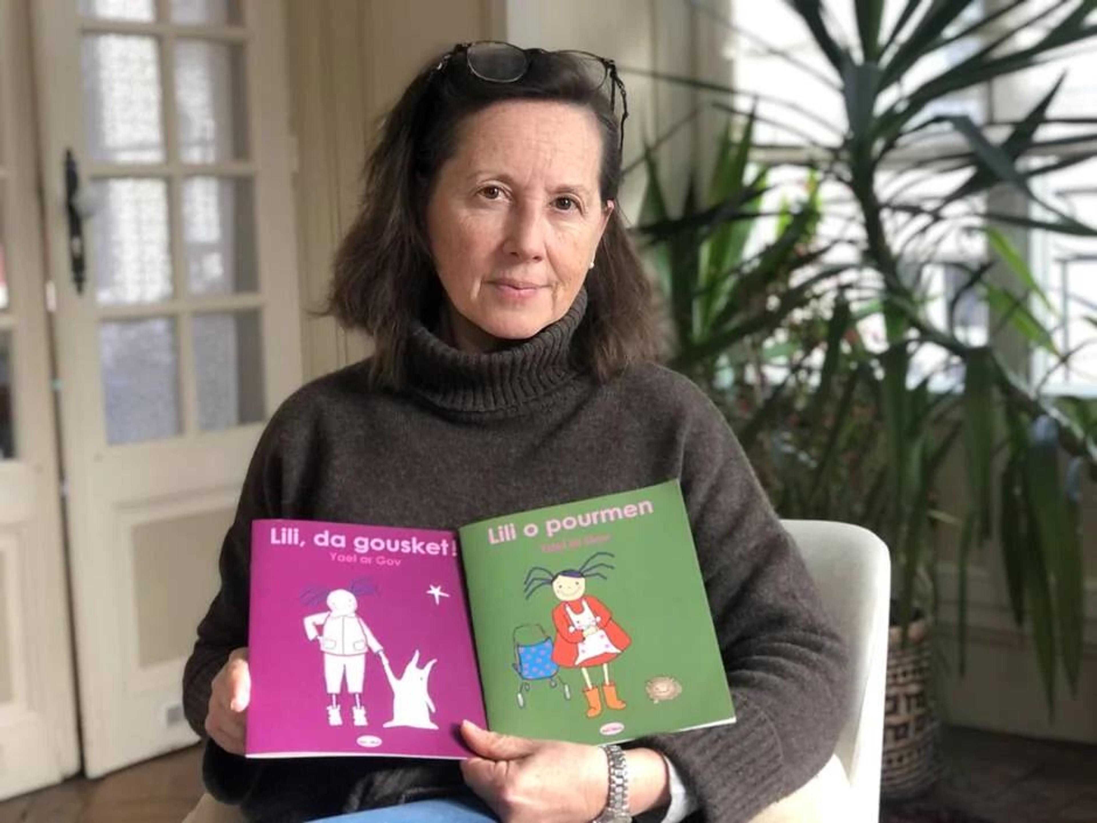 Elle imagine des albums en breton pour les tout-petits