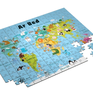 Puzzle Carte du Monde (280 pièces)