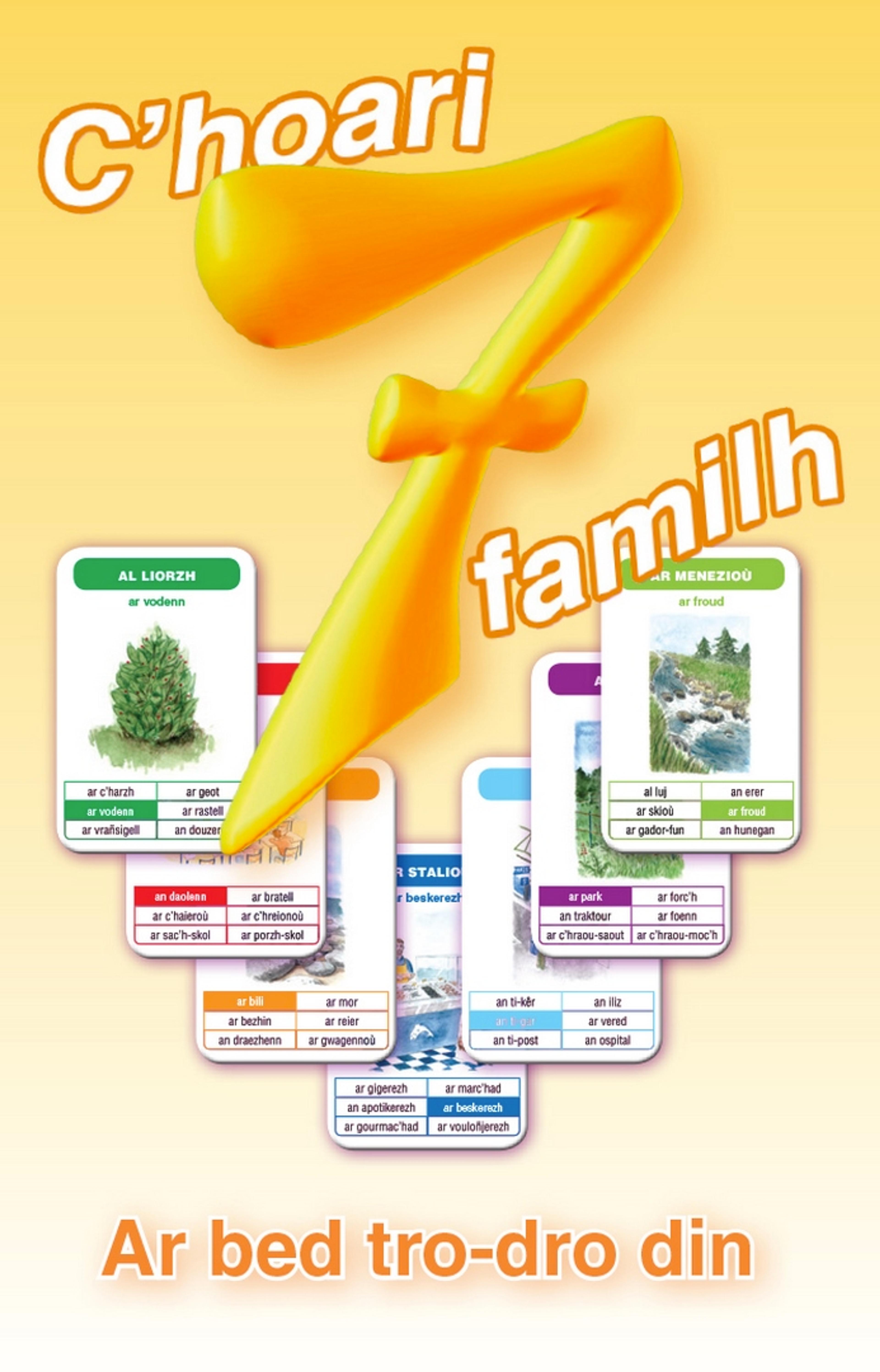 Jeu de 7 familles - Le monde qui m'entoure