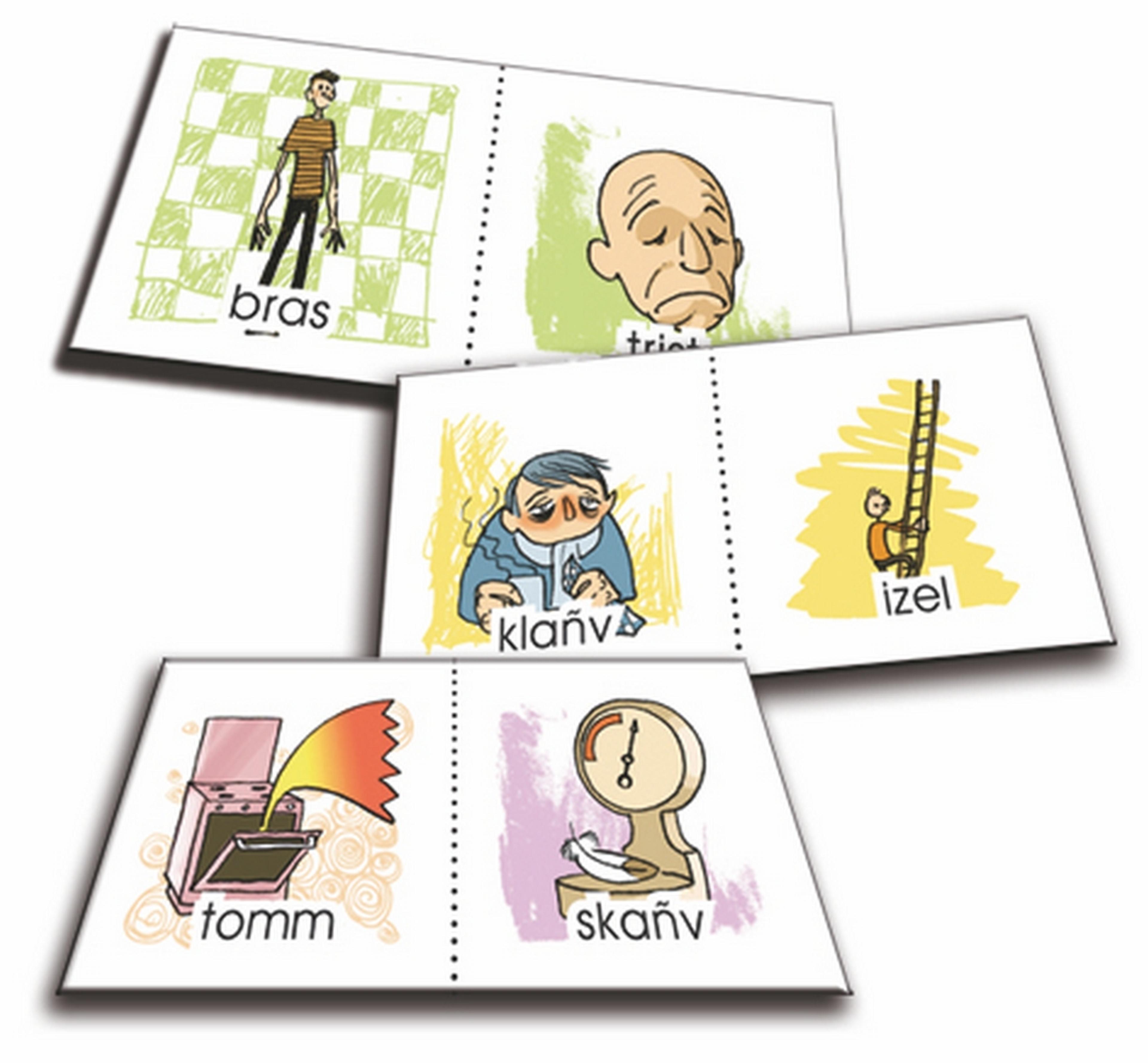 Domino et mémory - Les adjectifs