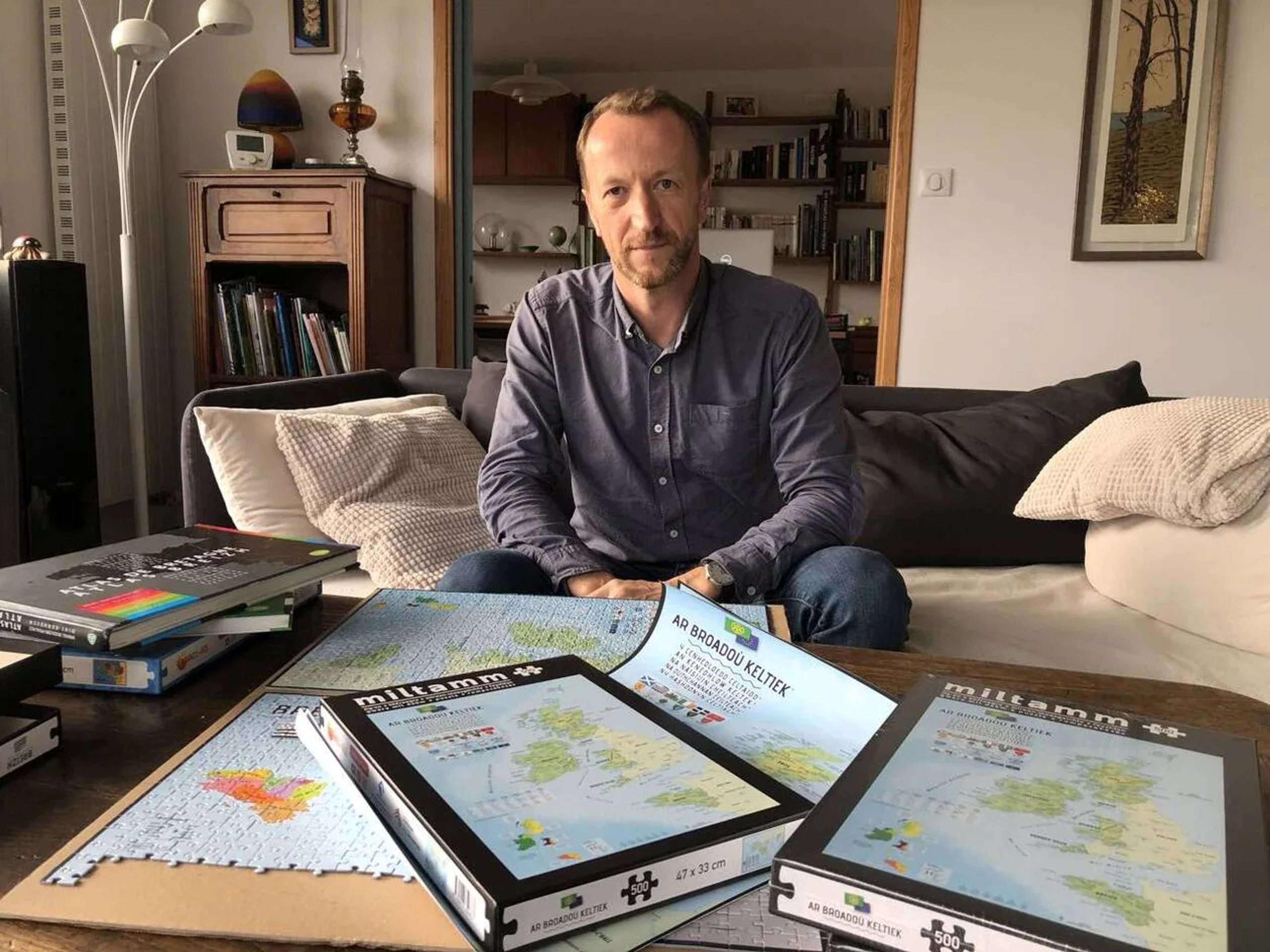 Leur puzzle en breton, né à Quimper, dévoile la carte des pays celtiques