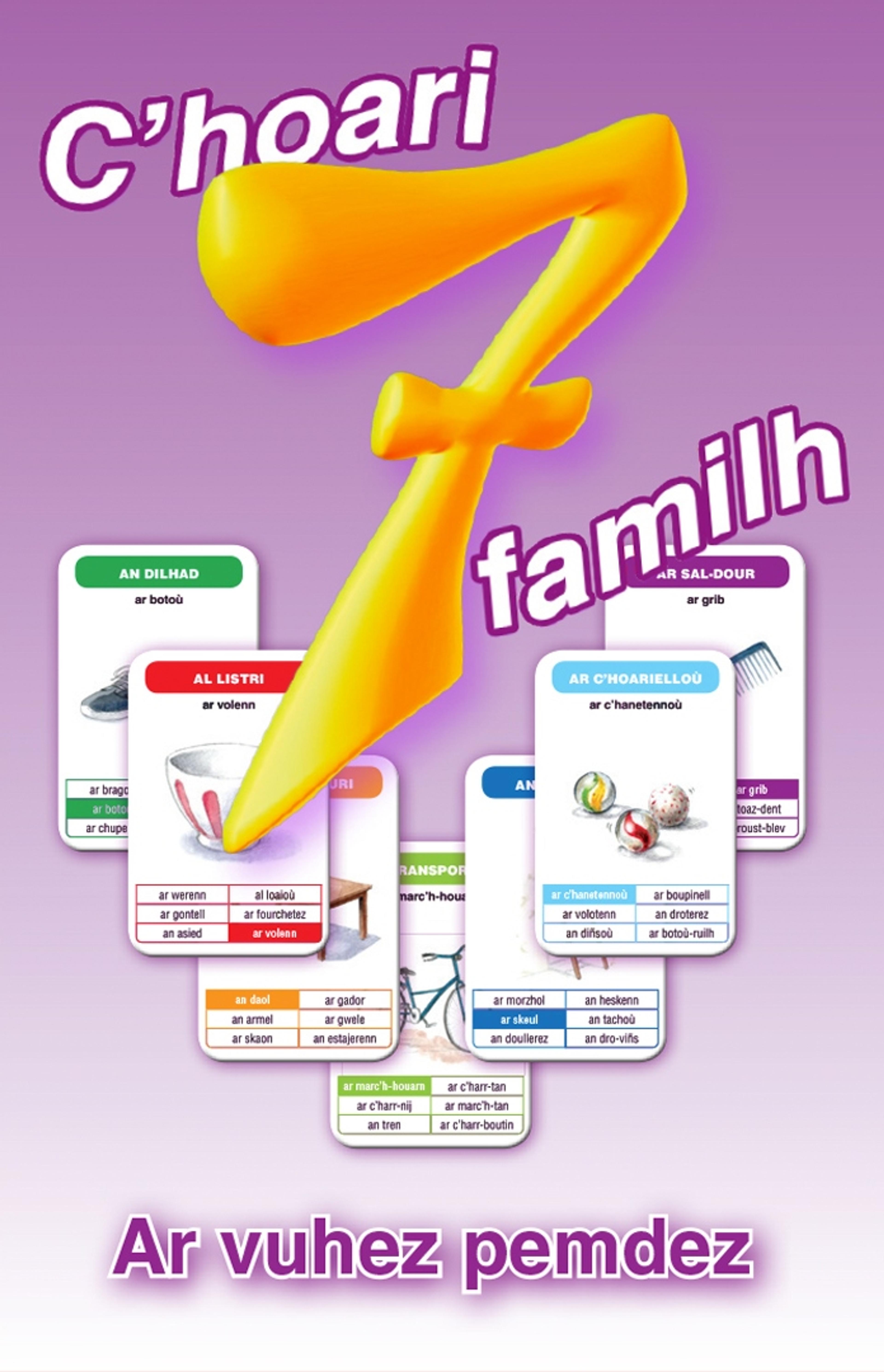 Jeu de 7 familles - La vie quotidienne
