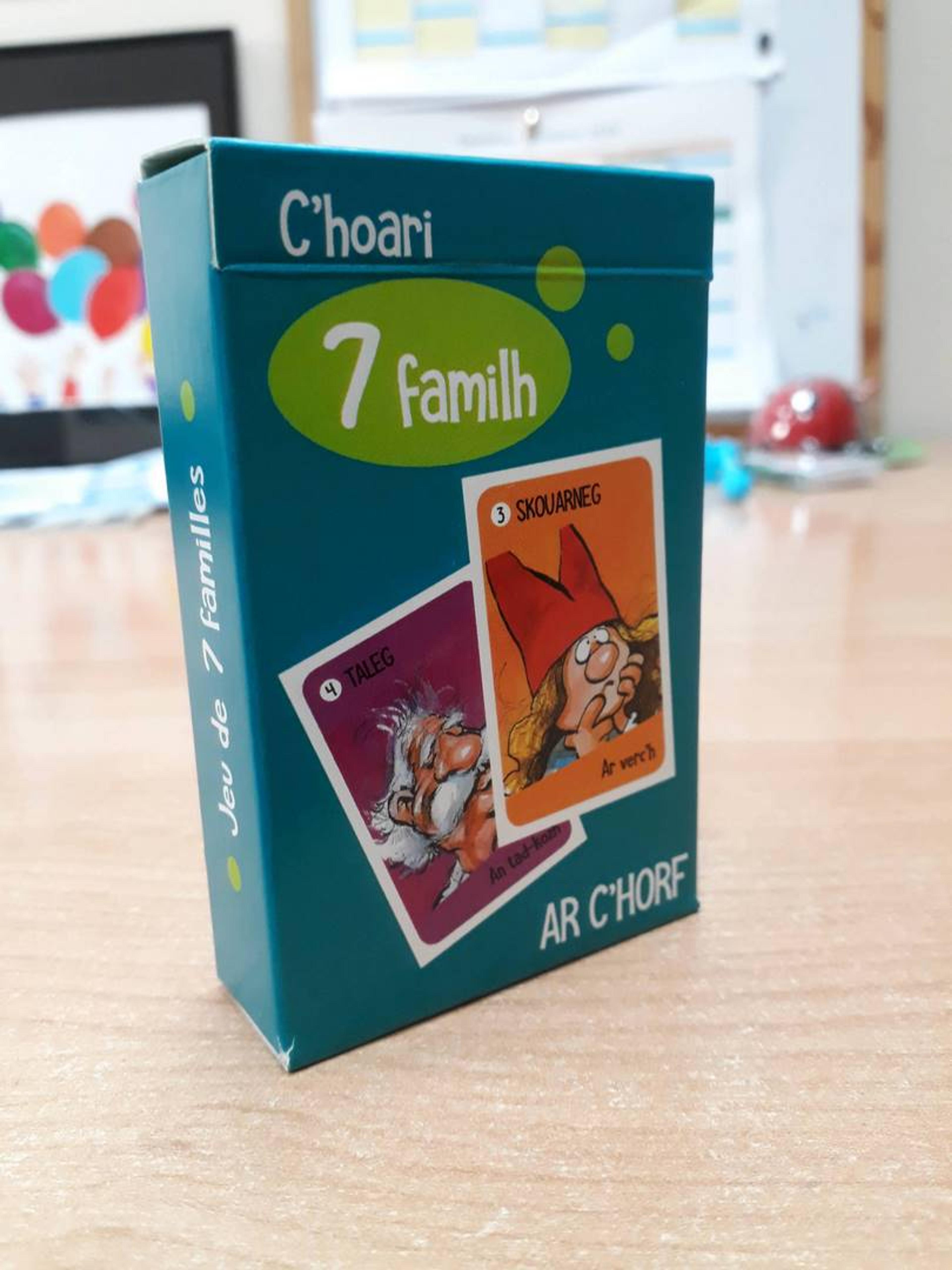 Jeu de 7 familles - Le corps