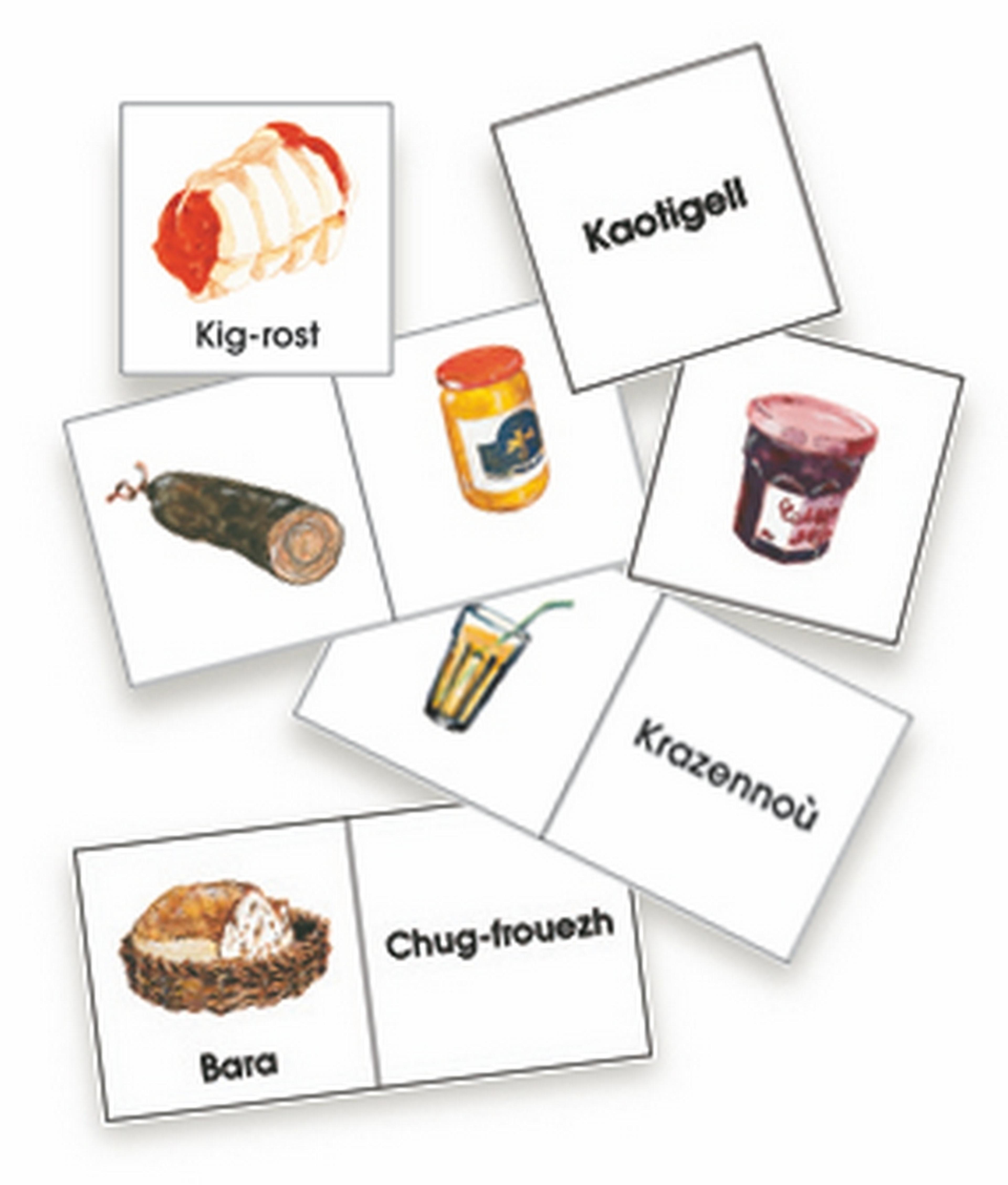 Dominos et mémory - La nourriture