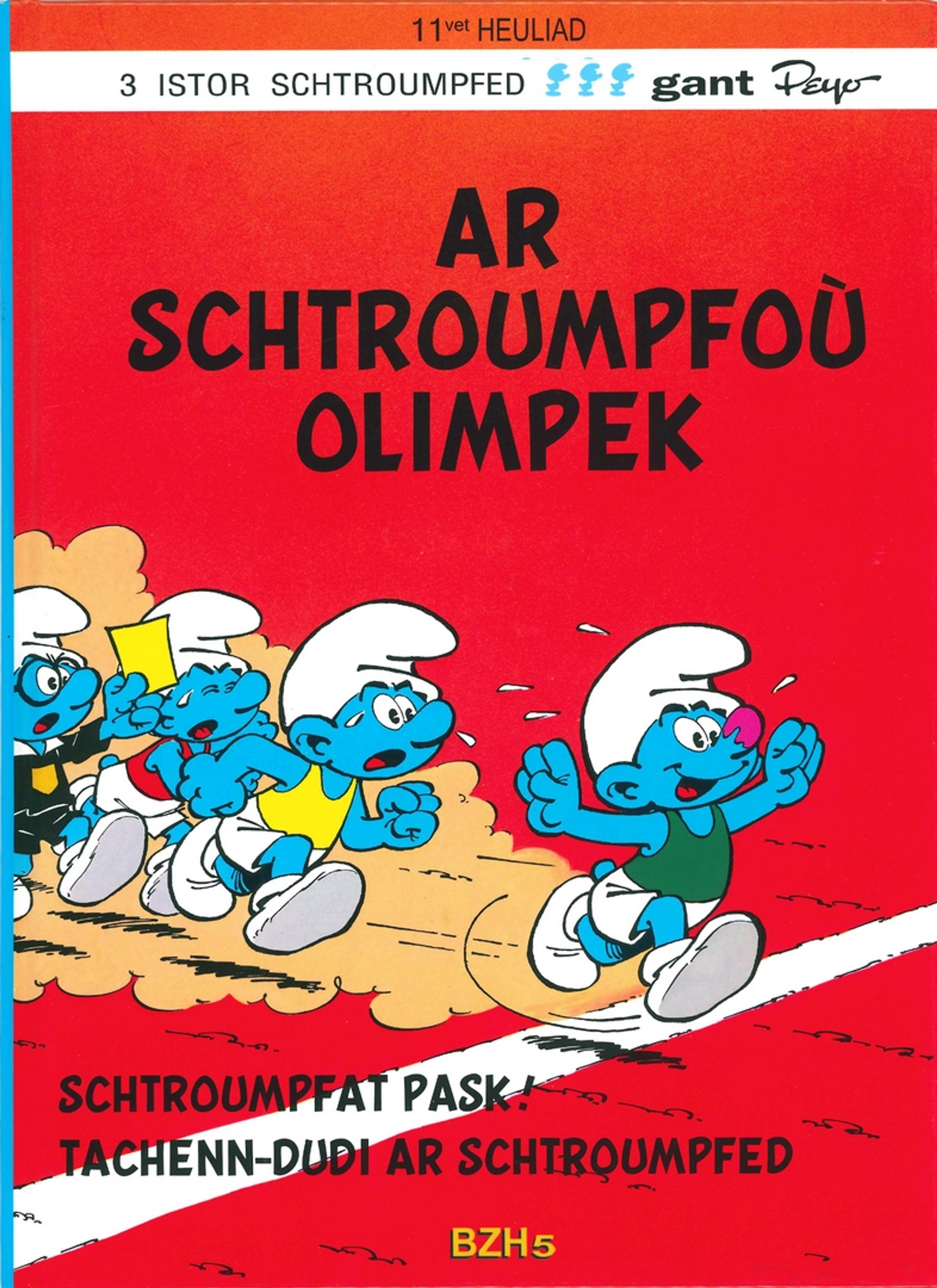 Ar Schtroumpfoù Olimpek