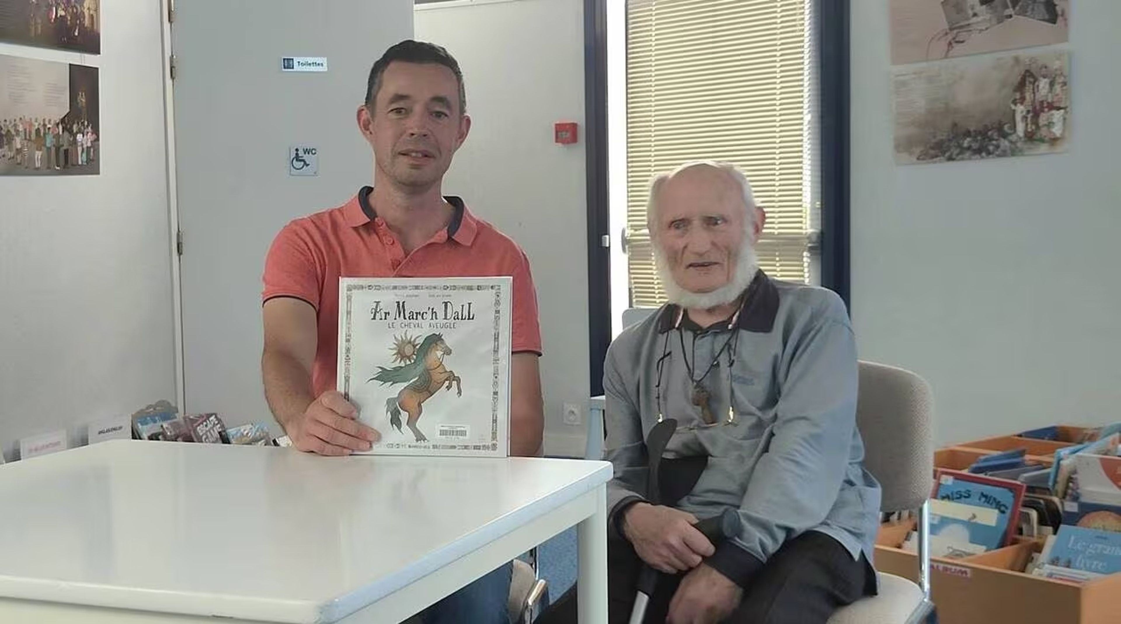 Réédition d’« Ar Marc’h Dall » de Job an Irien