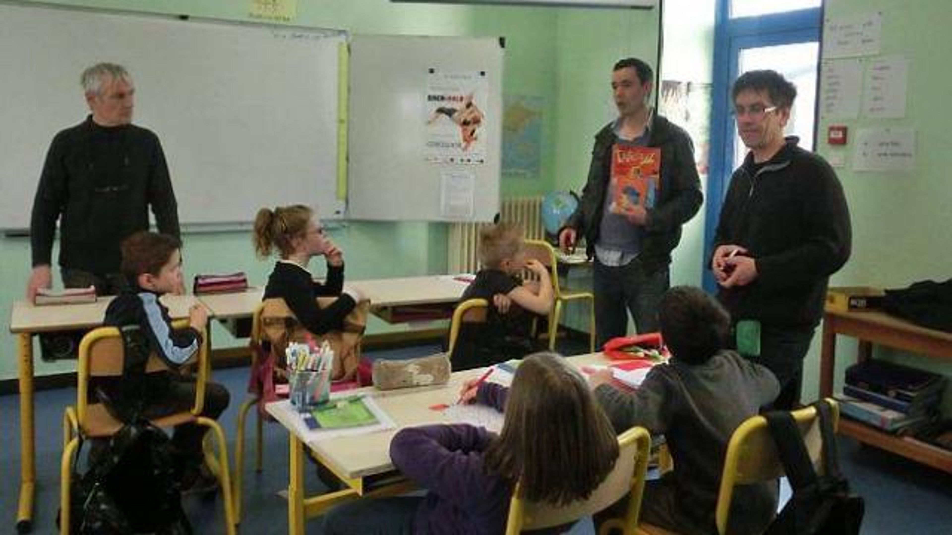 Classe bilingue : une traduction de Petit Ours Brun