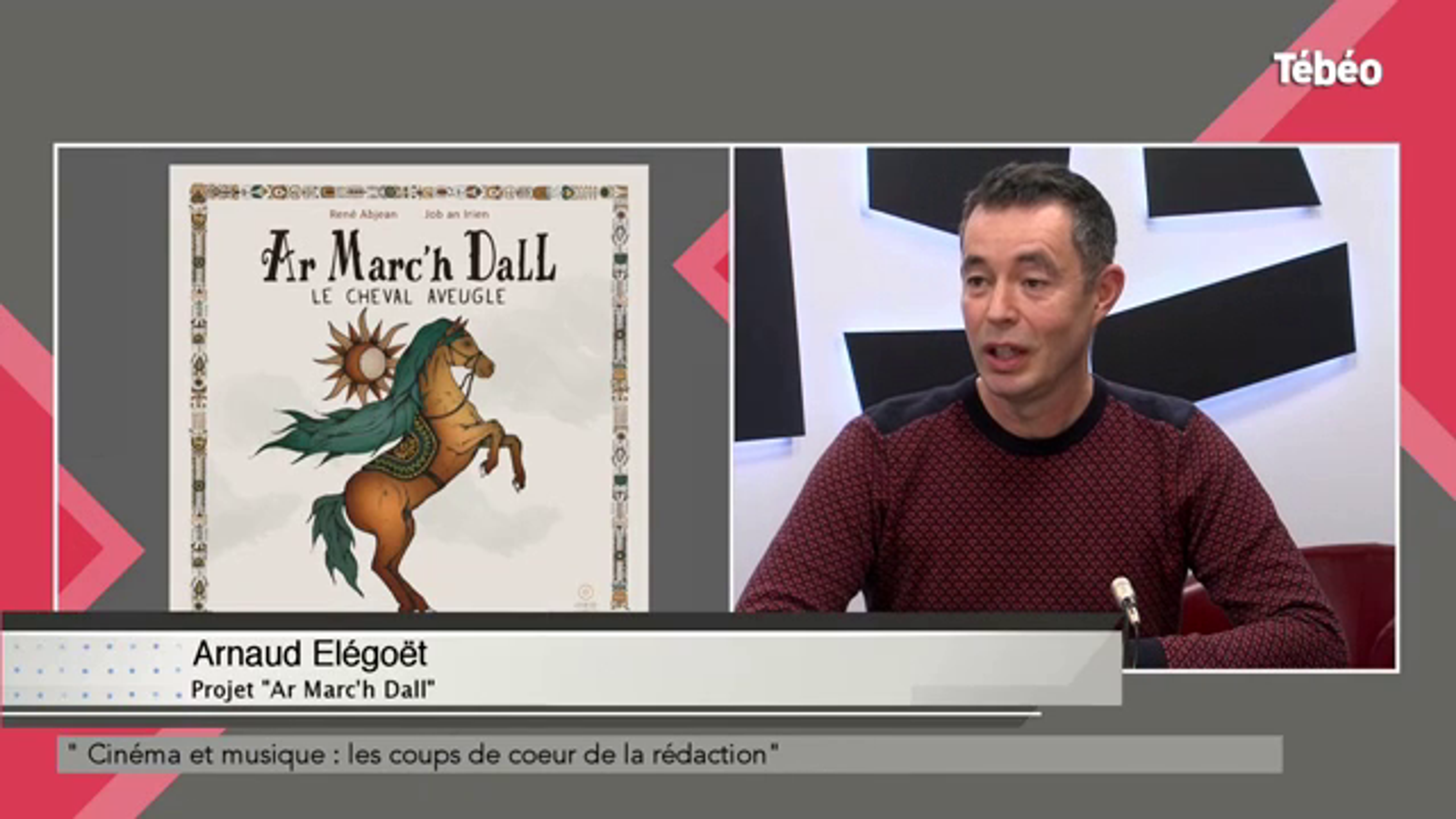 "Ar Marc'h Dall" dans "Bonjour Bretagne" sur "Tébéo"