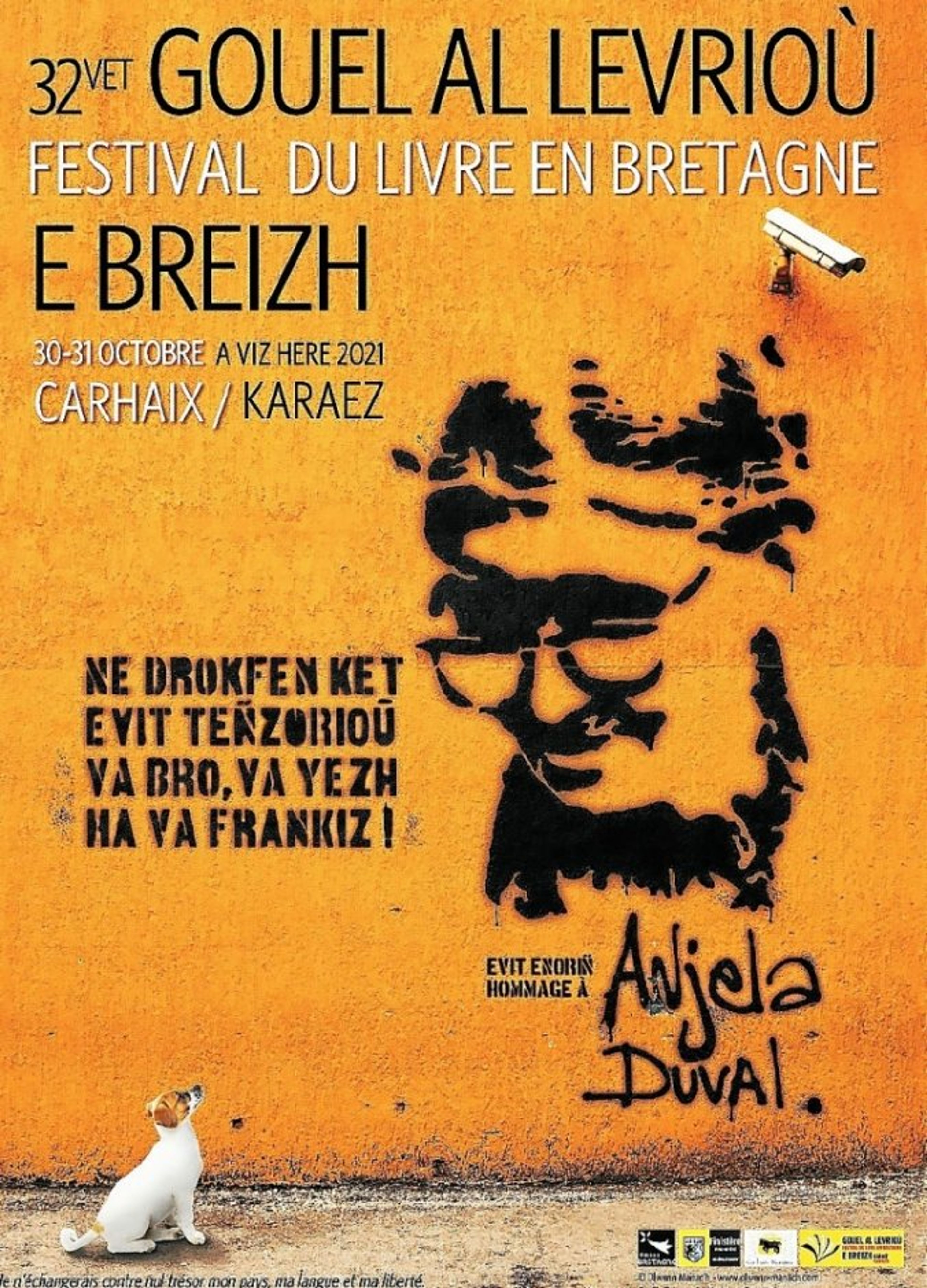 Le Festival du livre en Bretagne qui se déroulera à Carhaix dévoile son affiche