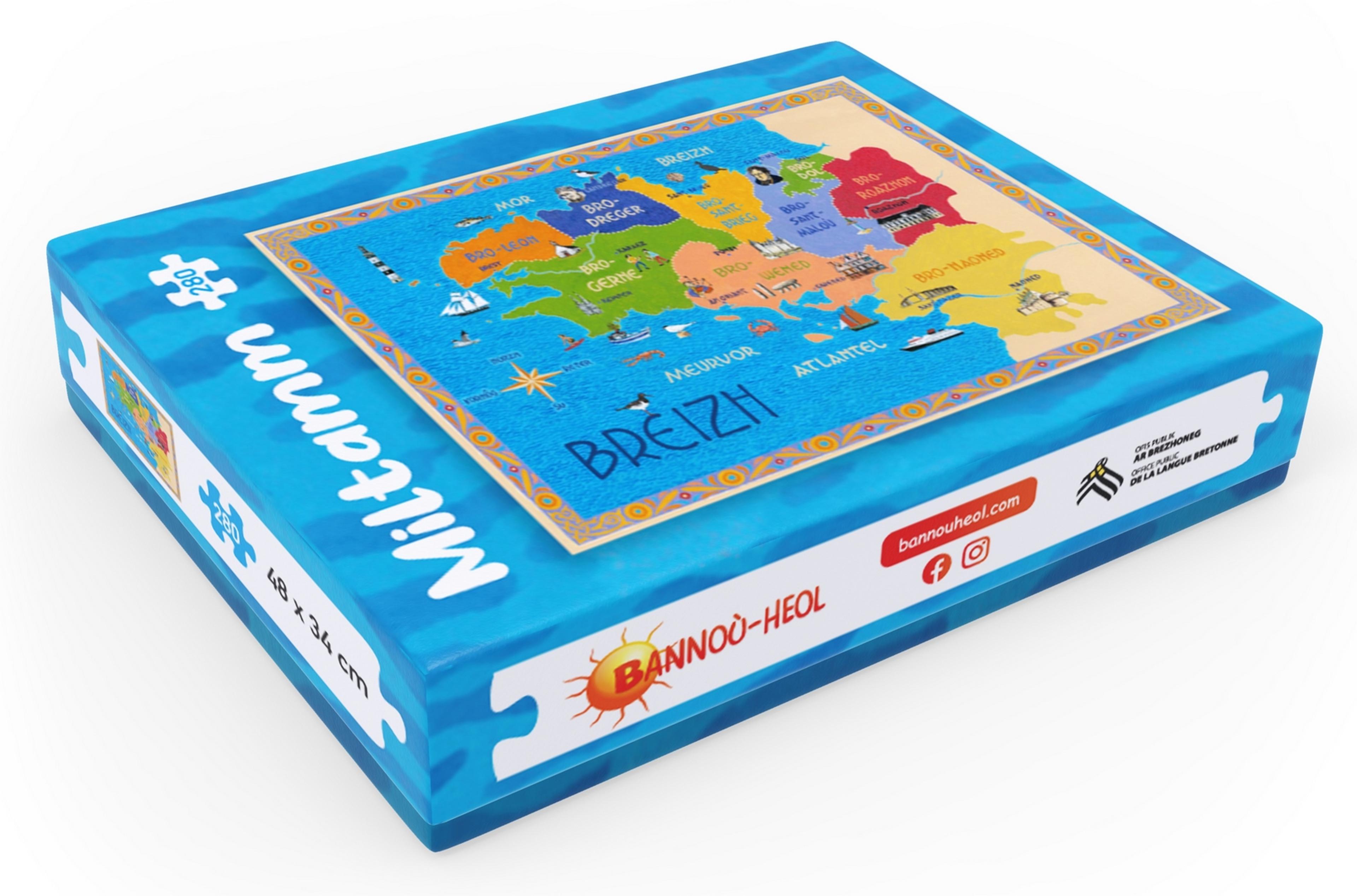Puzzle Breizh (280 pièces) - 2