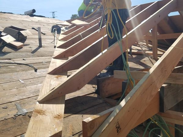 Beautiful dark hardwood floor — completed installation
