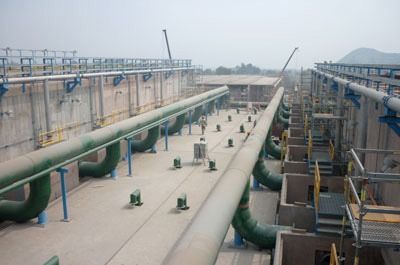 Planta de tratamiento de agua potable con impermeabilización Penetron