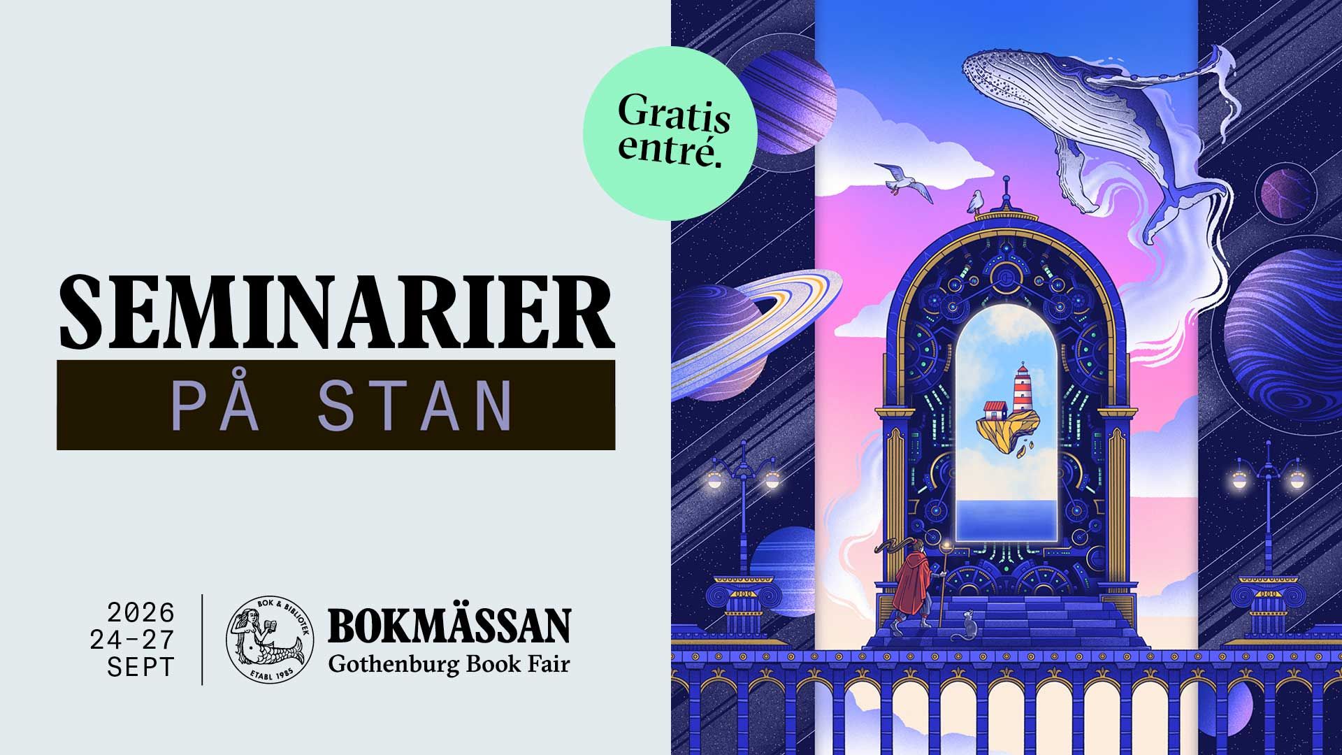 Rollspelandets magi / Bokmässan på stan