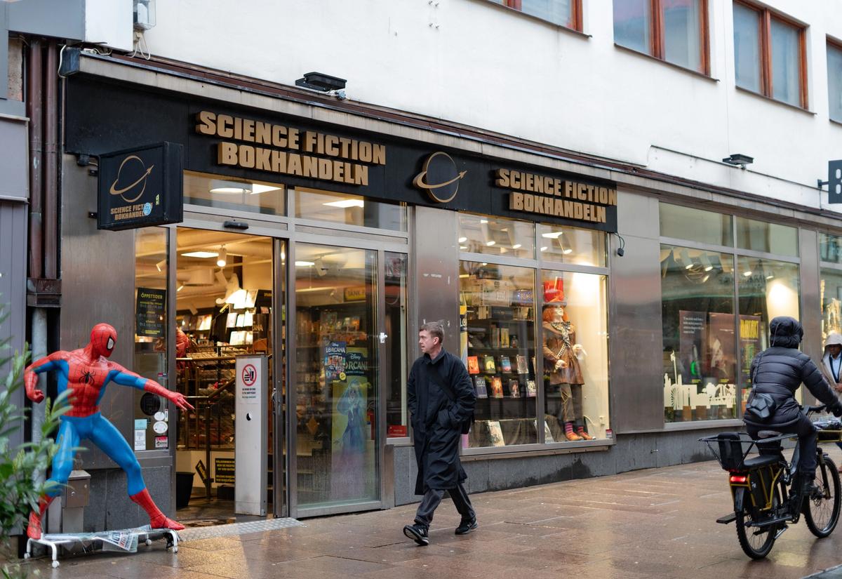 Science Fiction-Bokhandeln Göteborg