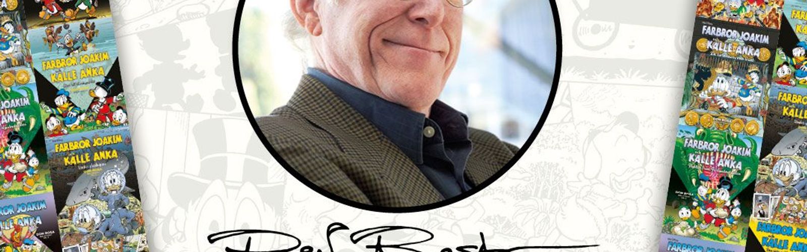 Don Rosa signerar i Malmöbutiken