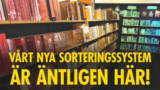 Vi har lyssnat på era önskemål, ny kategorisering i butik!