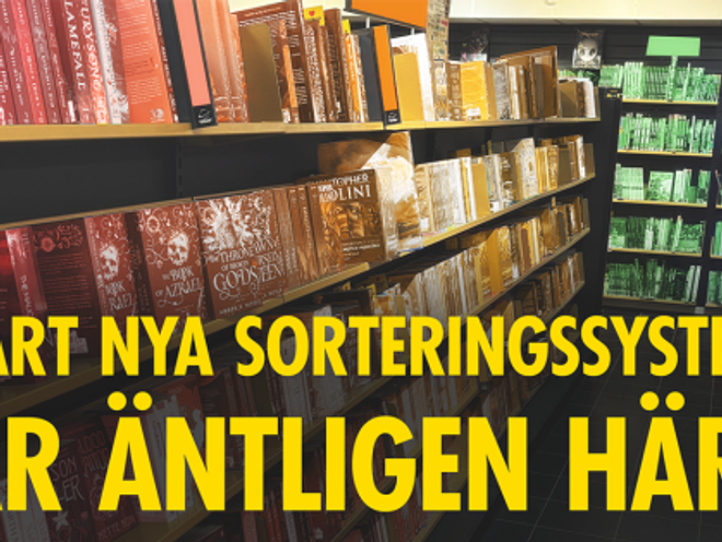 Vi har lyssnat på era önskemål, ny kategorisering i butik!