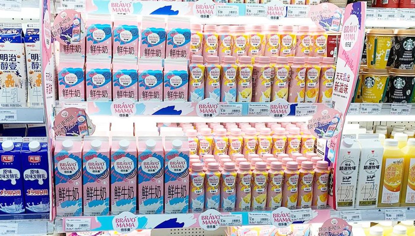 In-store shelf