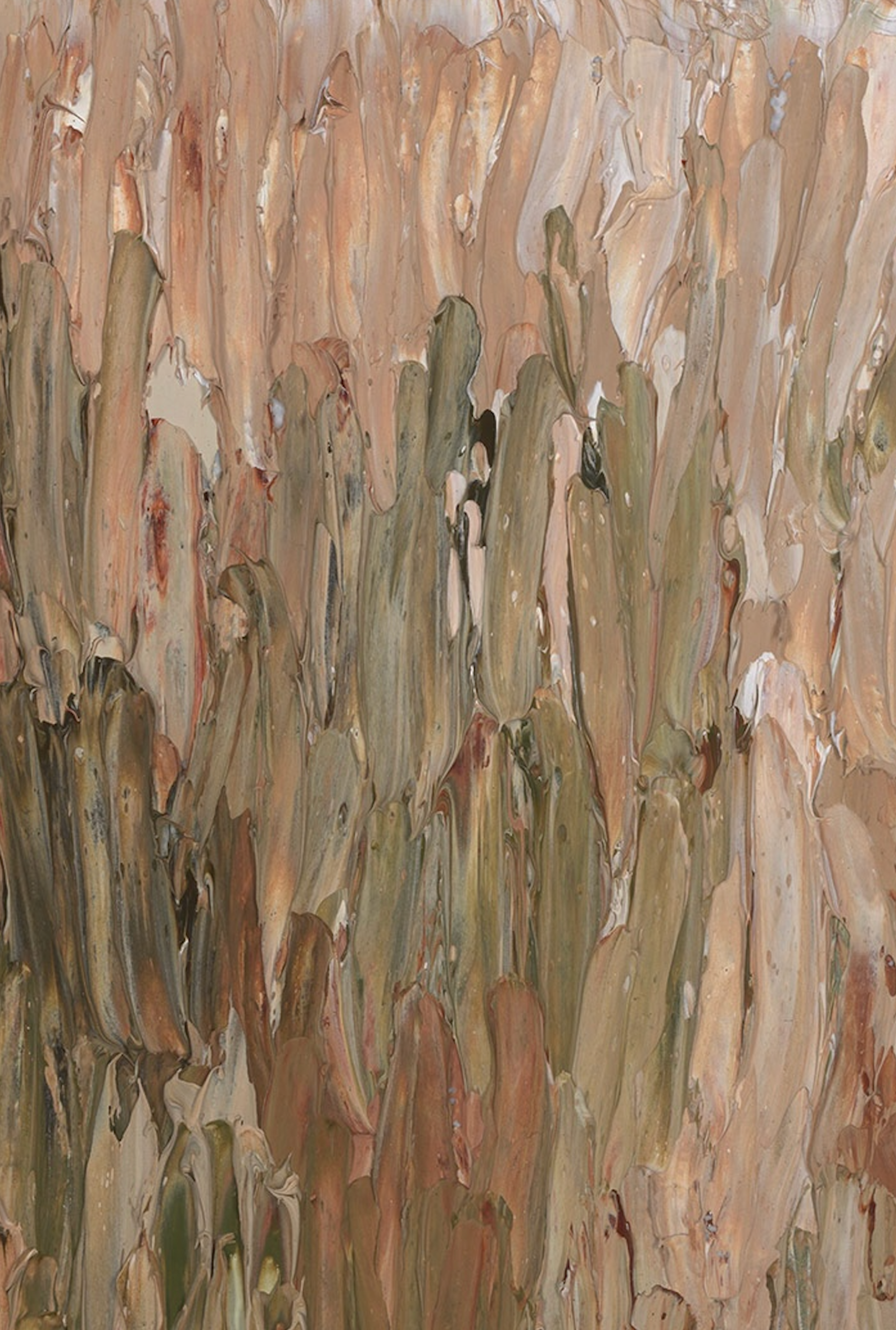 Mountain Trails close up — oil on canvas, 25 × 20 cm, 2026