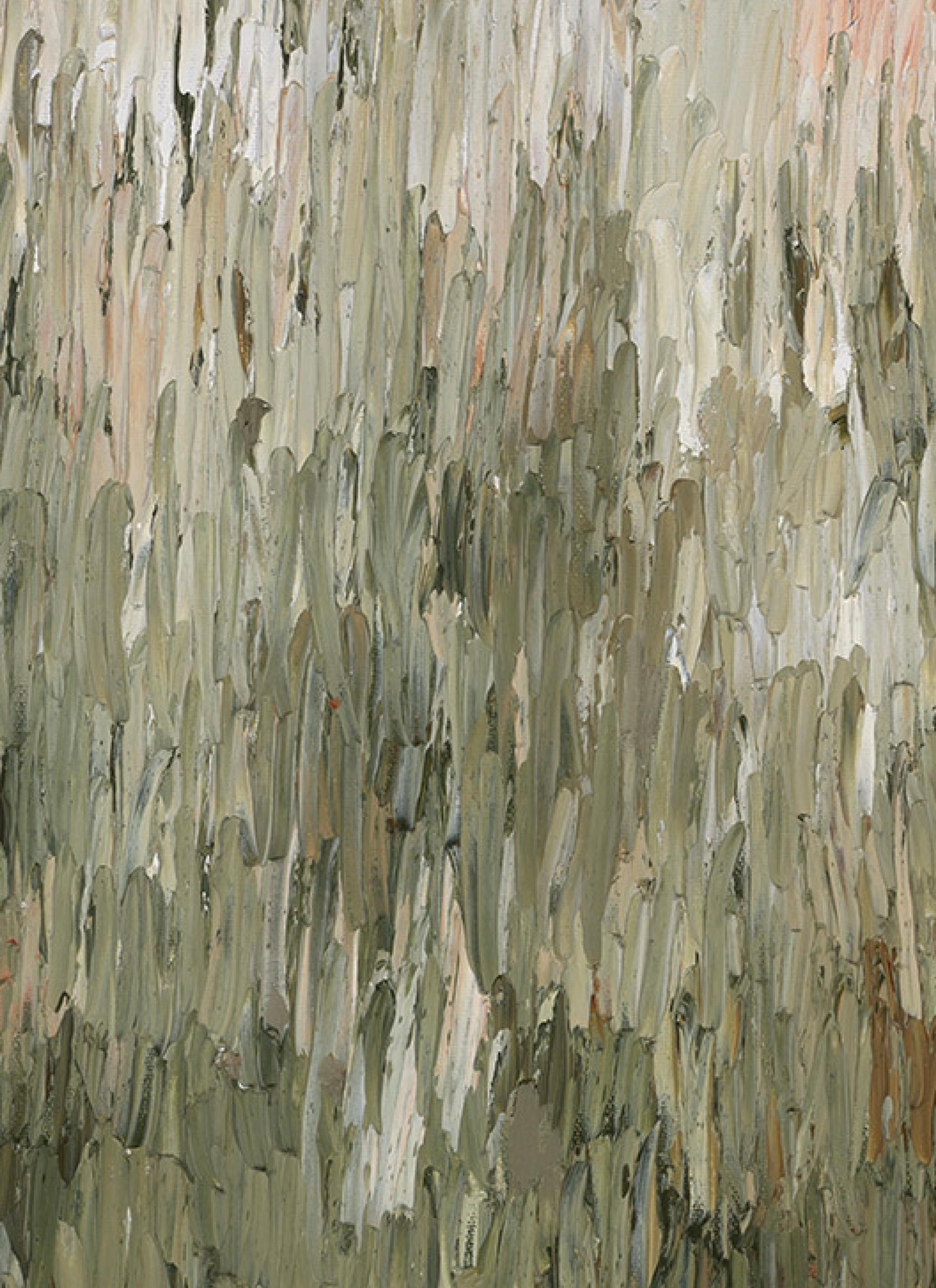 The Olive Tree close up — oil on canvas, 55 × 45 cm, 2026