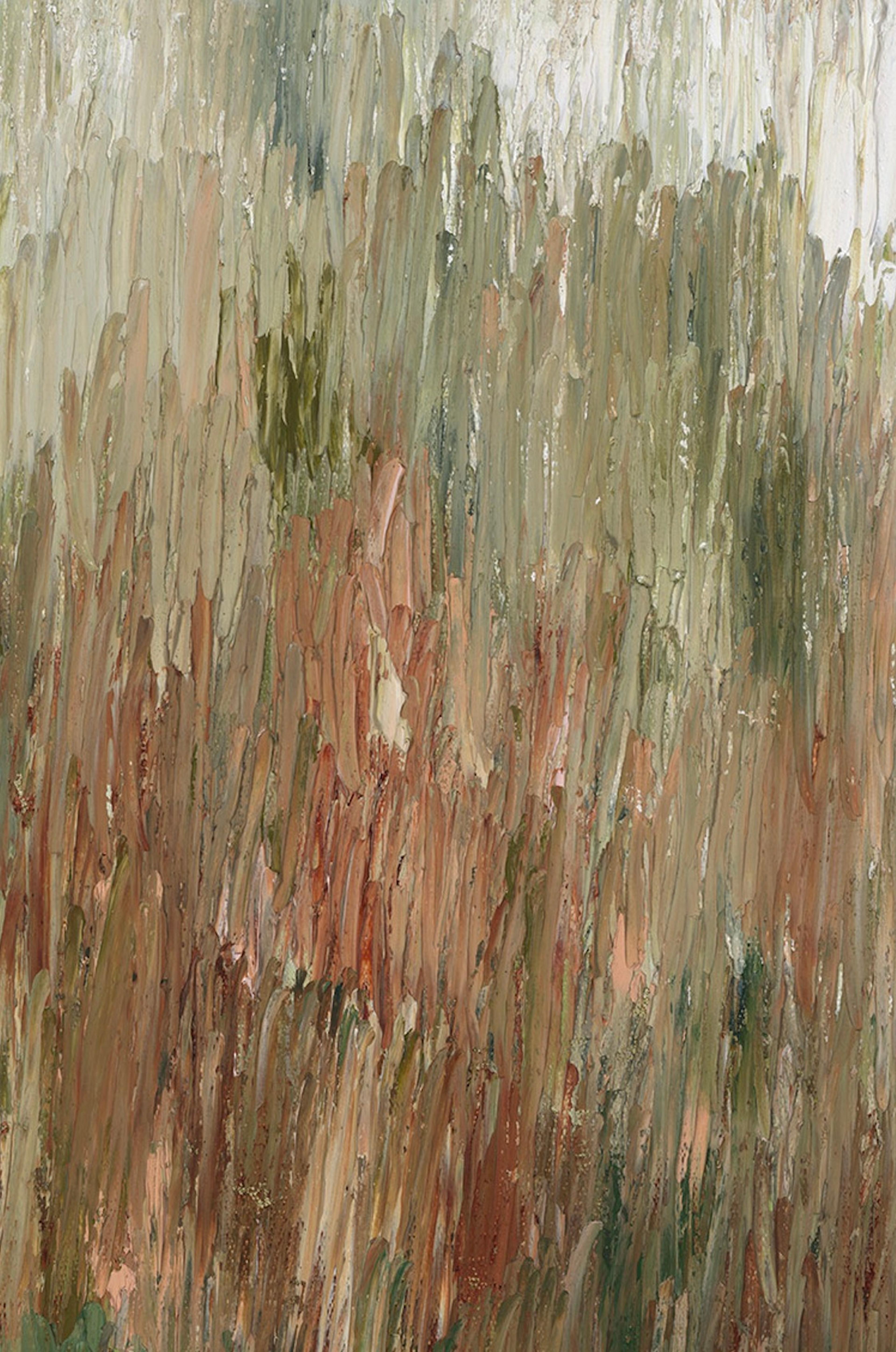 Nature's Way close up — oil on canvas, 78 × 62 cm, 2026
