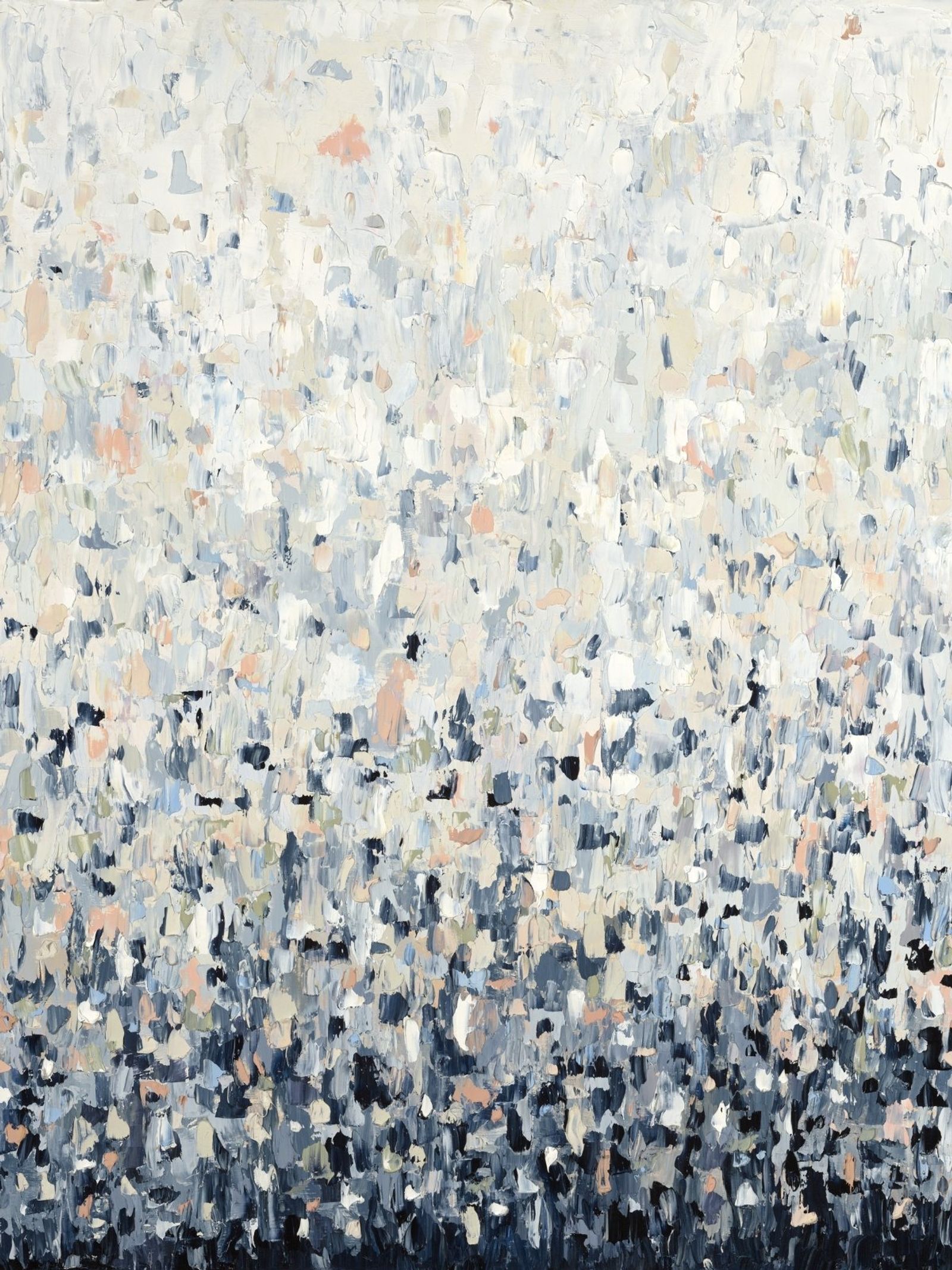 Free — oil on board, 2025
