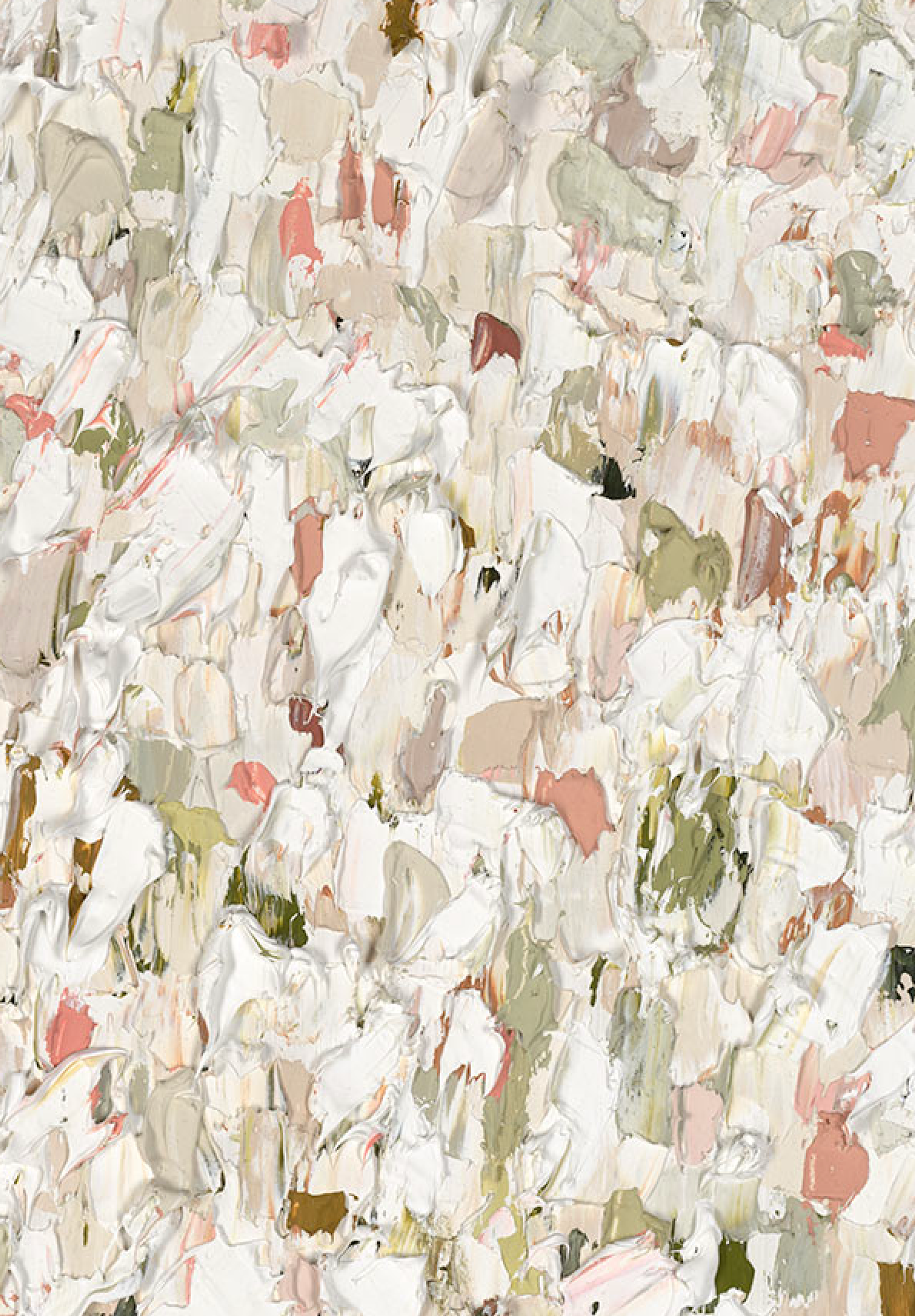 What Takes Root close up — oil on board, 75 × 60 cm, 2025