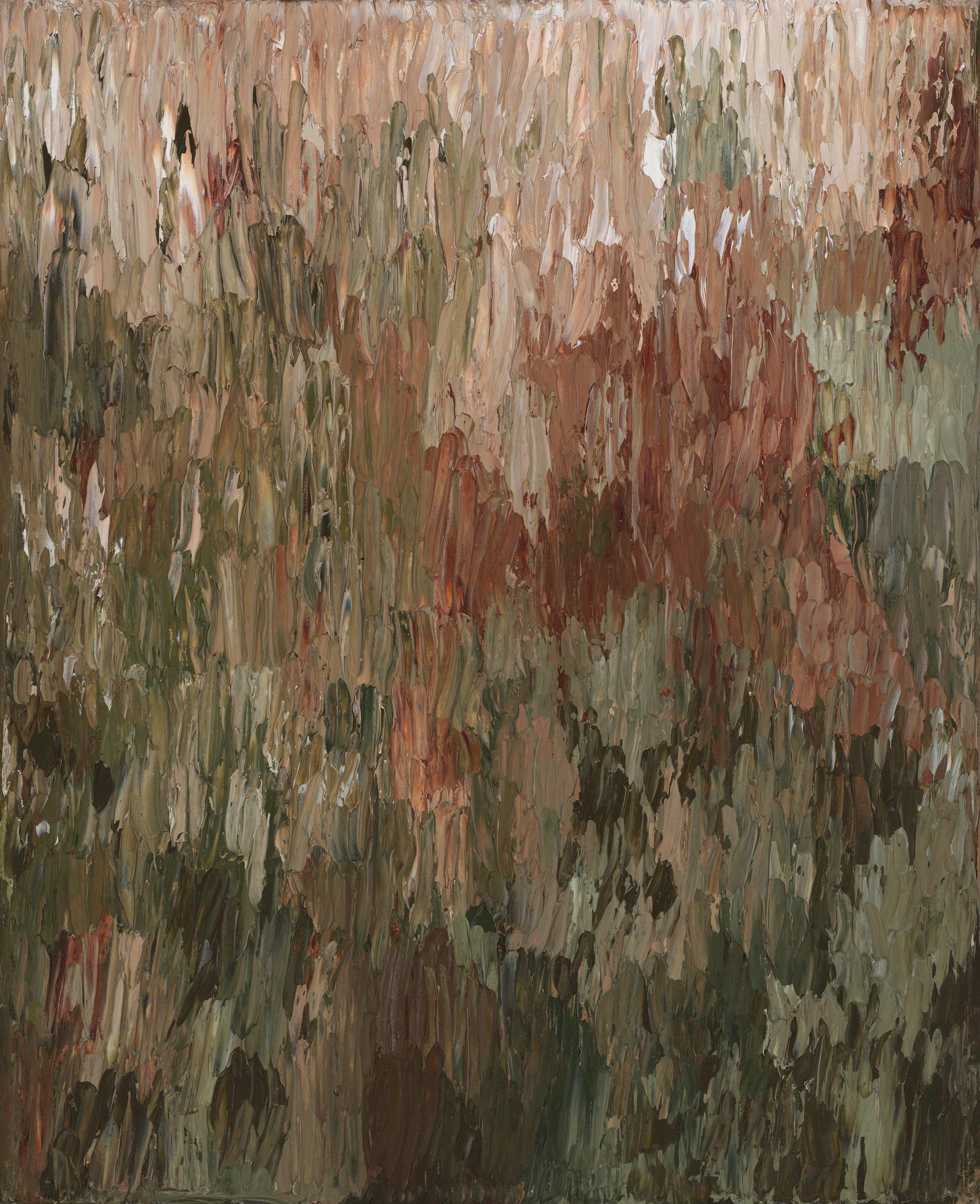 Mountain Trails — oil on canvas