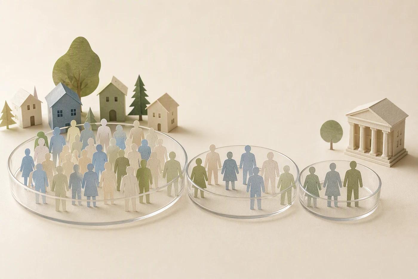 Separate audience trays represent total, recent, and publicly visible subscribers.