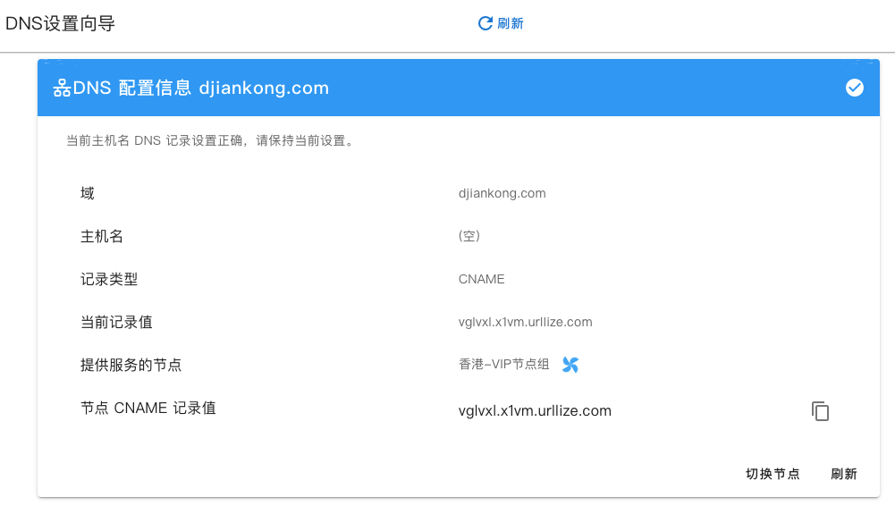 DNS 设置向导