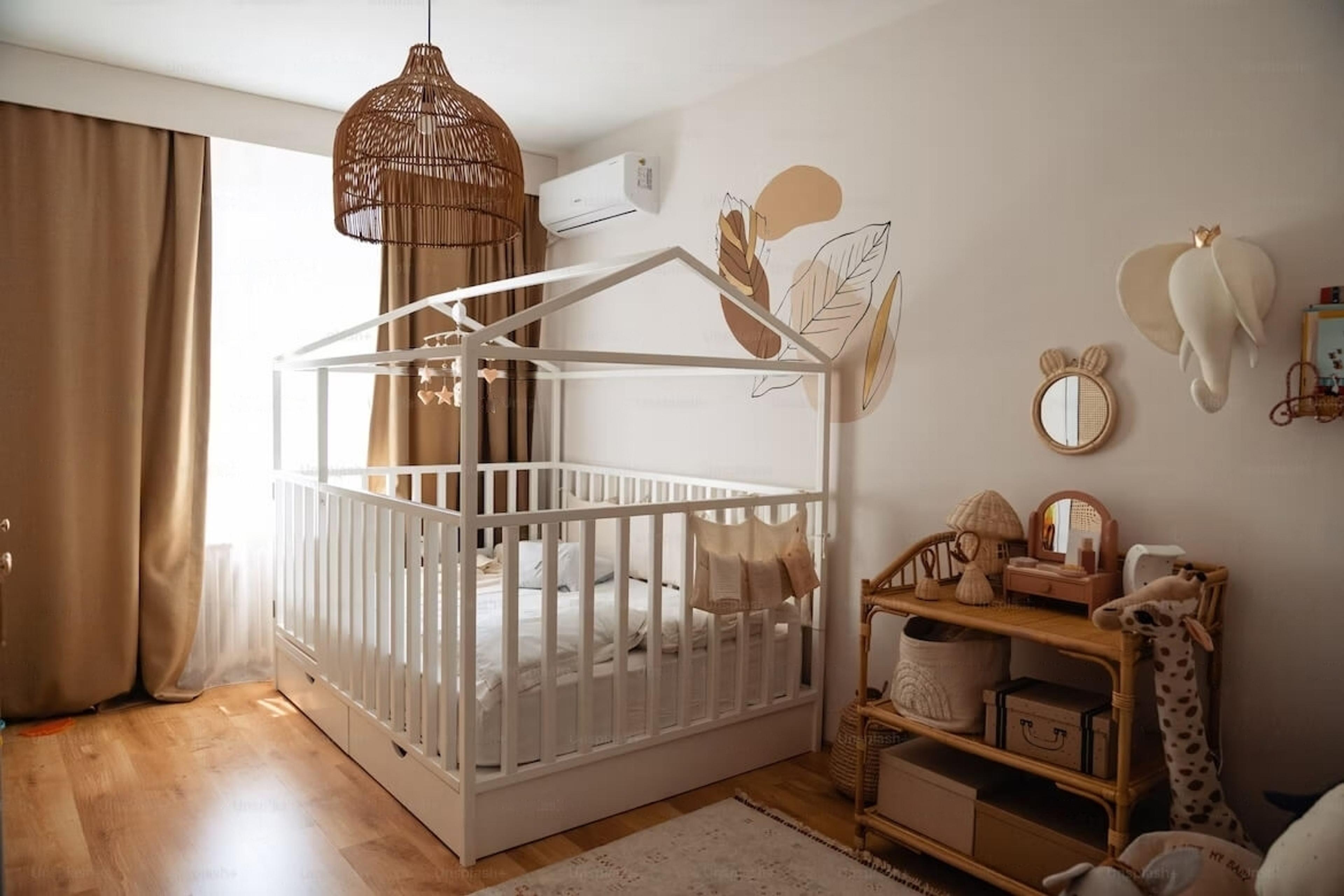Crib-to-Floor Bed Conversion