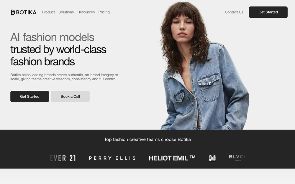 Botika website preview