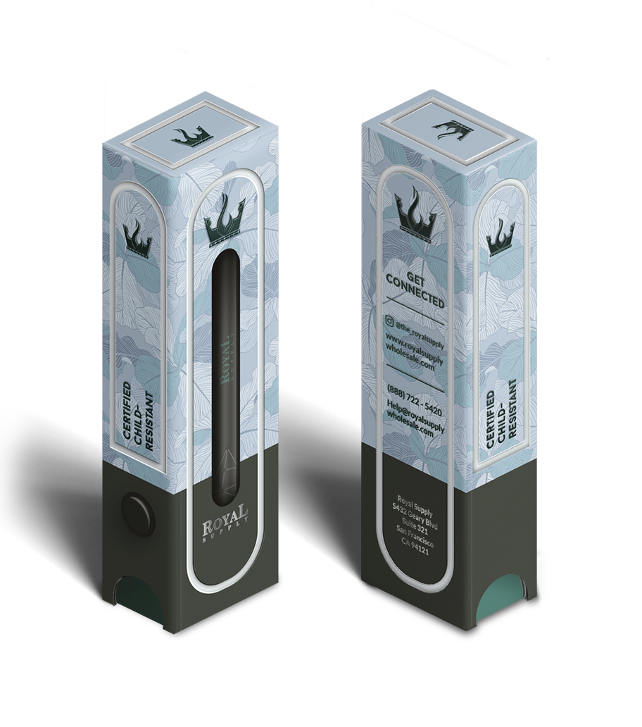 Child Resistant Vape Cartridge Boxes