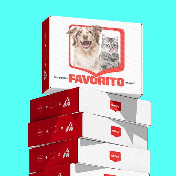 Custom Printed Dog Toys Boxes