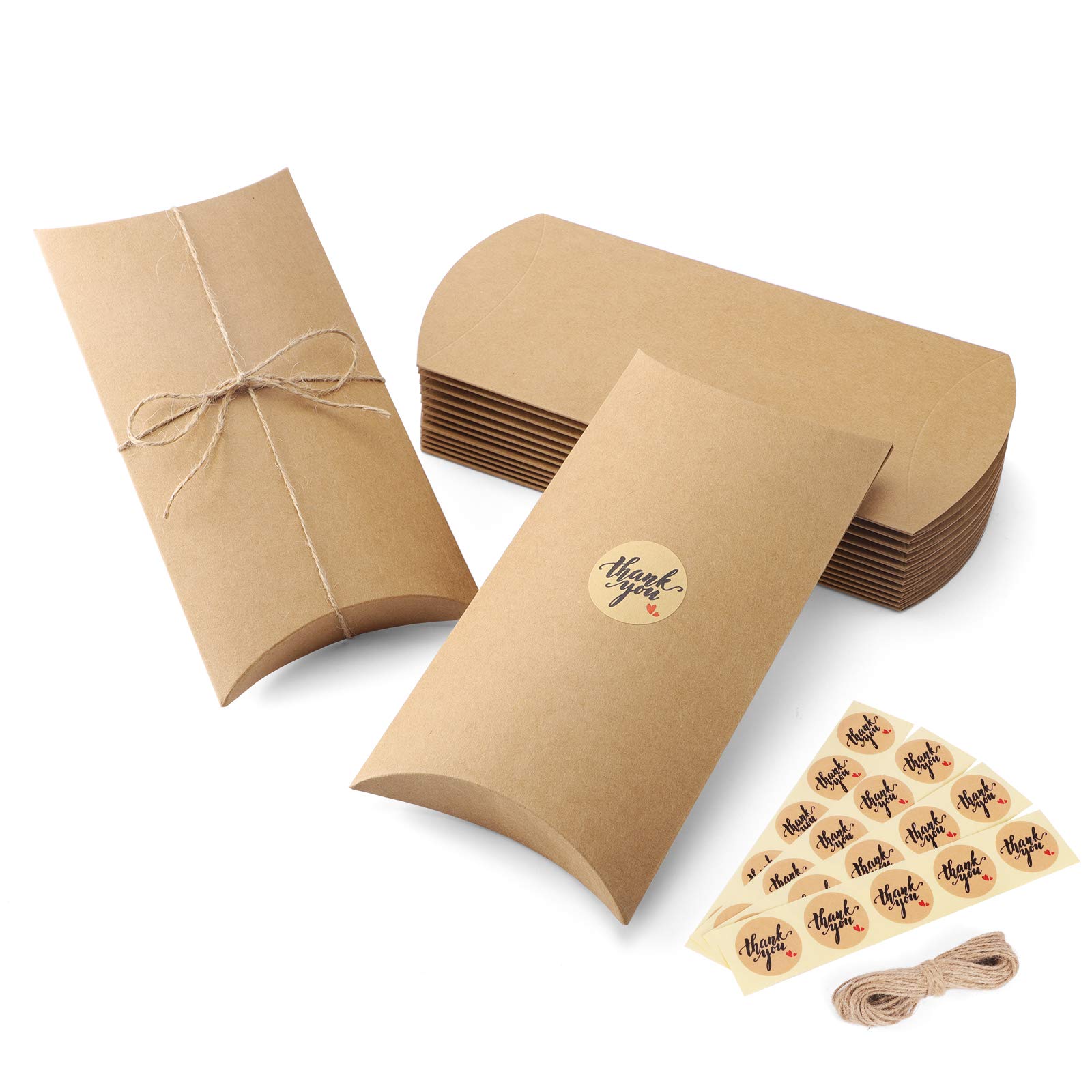 Kraft Pillow Boxes