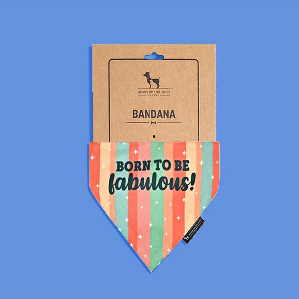 Dog Bandana Cardboard Bolts