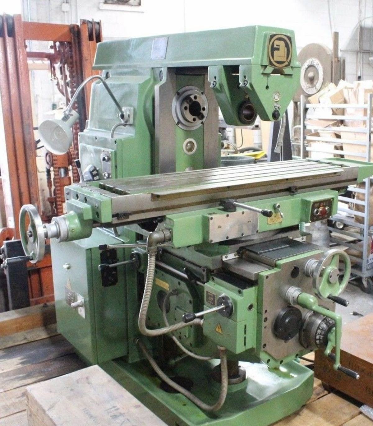 Milling Machine 13x52 hor universal NEW XYZ power rapids tooling