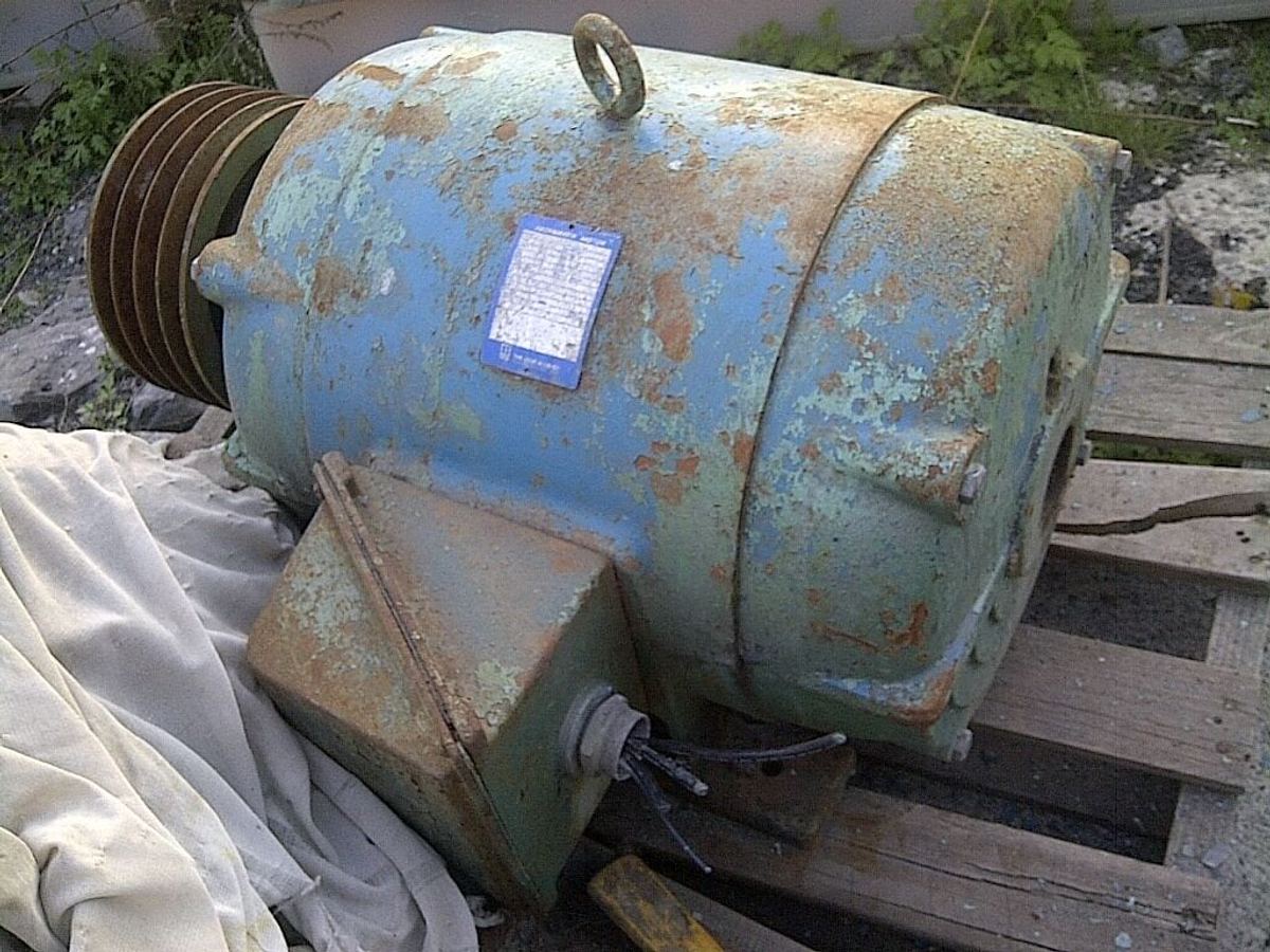 60HP Motor 460v.3ph/60hz, 1785rpm 364T frame, drip-proof, Louis Allis USA