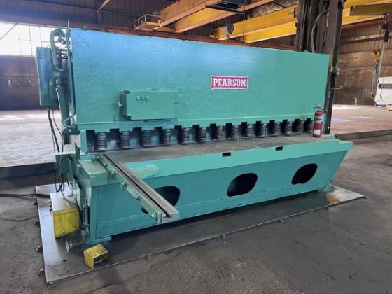 10'x1/2'' Shear, Hydraulic , Pearson, Pre-removal, SPECIAL PRICE
