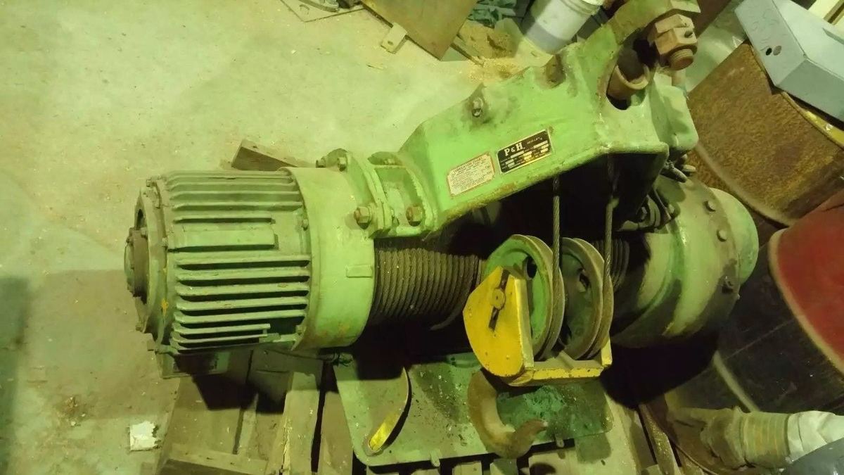 P&H 5 TON ELECTRIC HOIST